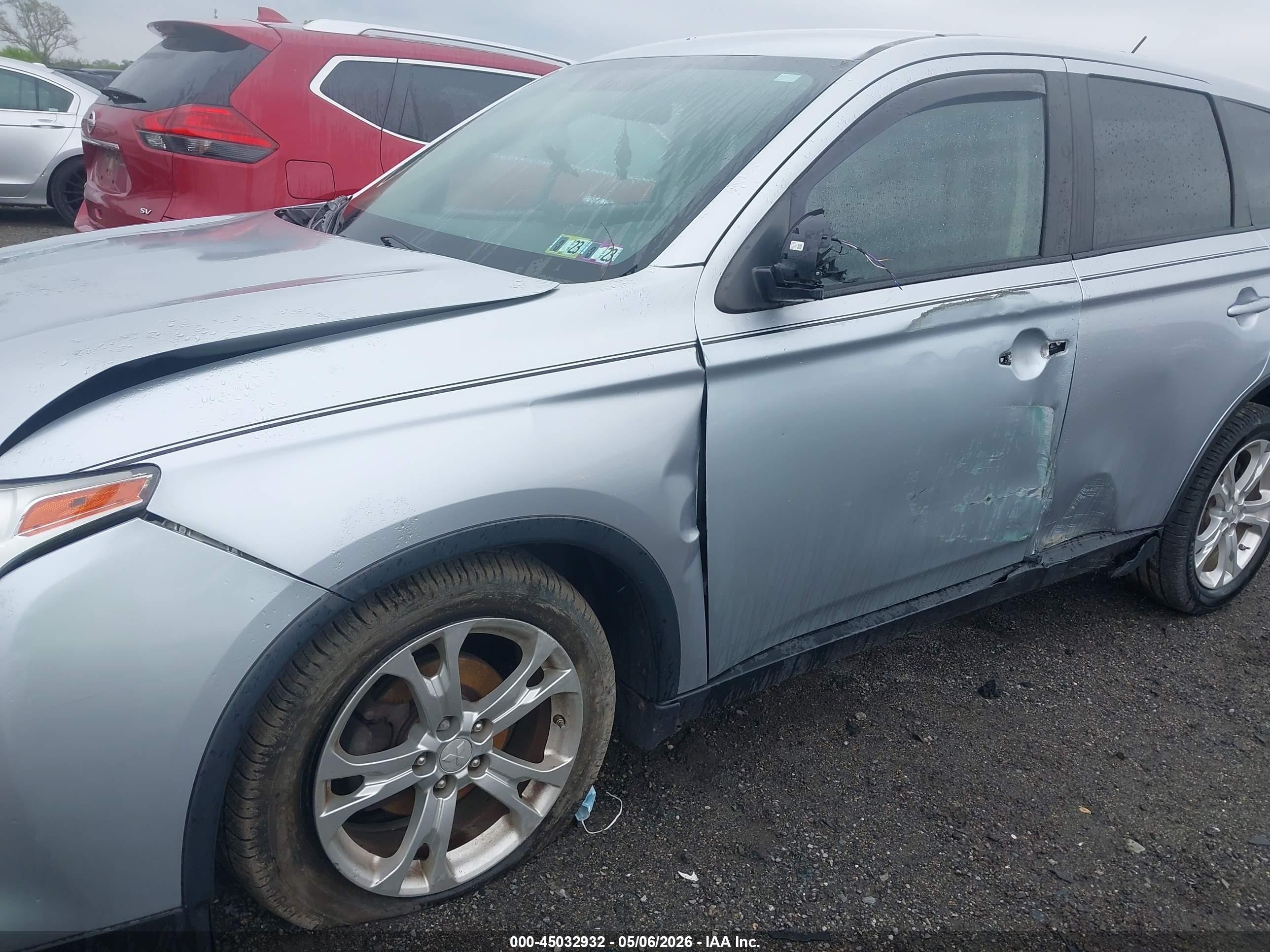 2015 Mitsubishi Outlander Se Silver vin: JA4AZ3A32FZ003209