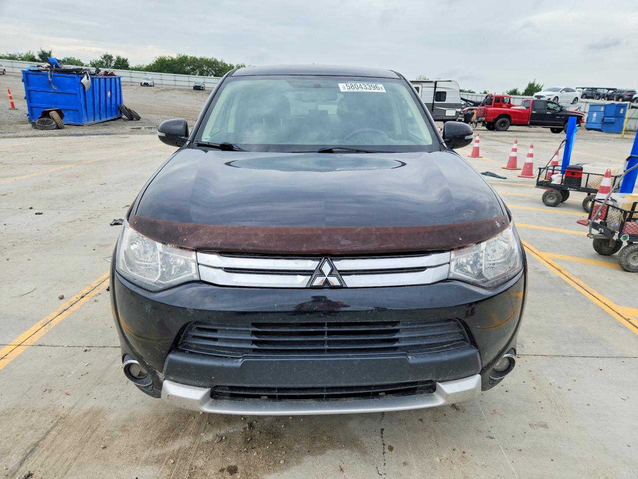 2015 Mitsubishi Outlander Se Black vin: JA4AZ3A32FZ005400