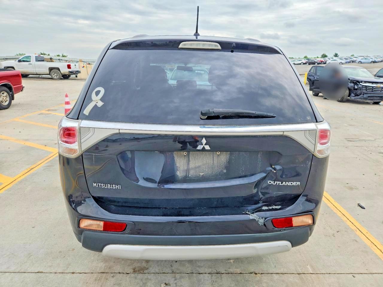 2015 Mitsubishi Outlander Se Black vin: JA4AZ3A32FZ005400