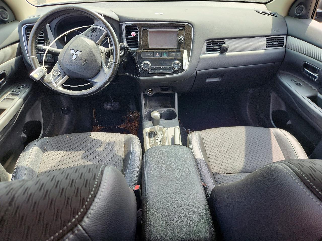 2015 Mitsubishi Outlander Se Gray vin: JA4AZ3A33FZ011366