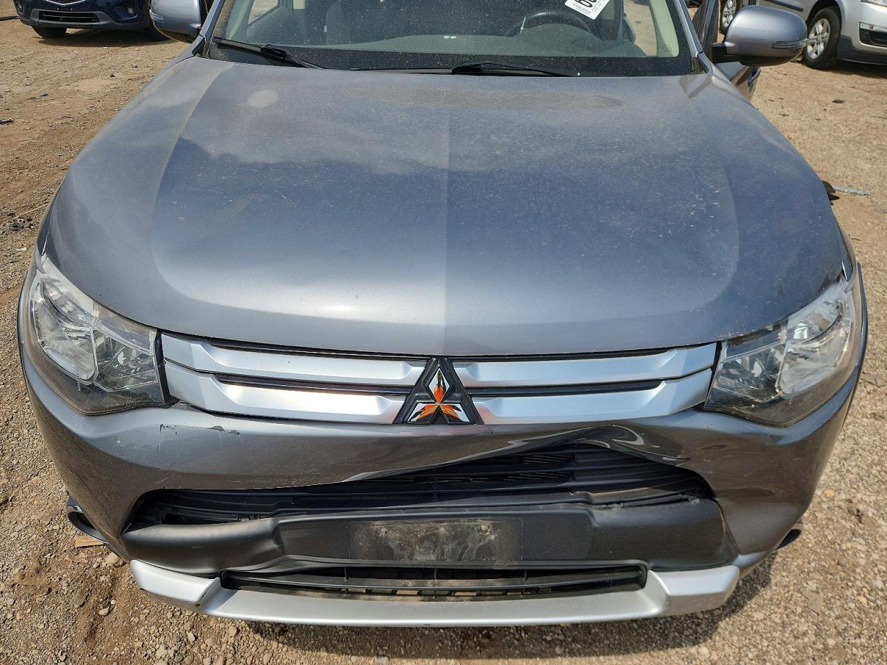 2015 Mitsubishi Outlander Se Gray vin: JA4AZ3A33FZ011366