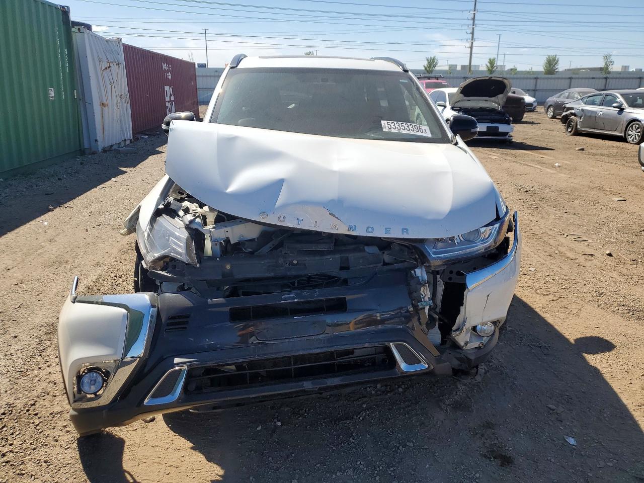 2019 Mitsubishi Outlander Se Белый vin: JA4AZ3A33KZ025973