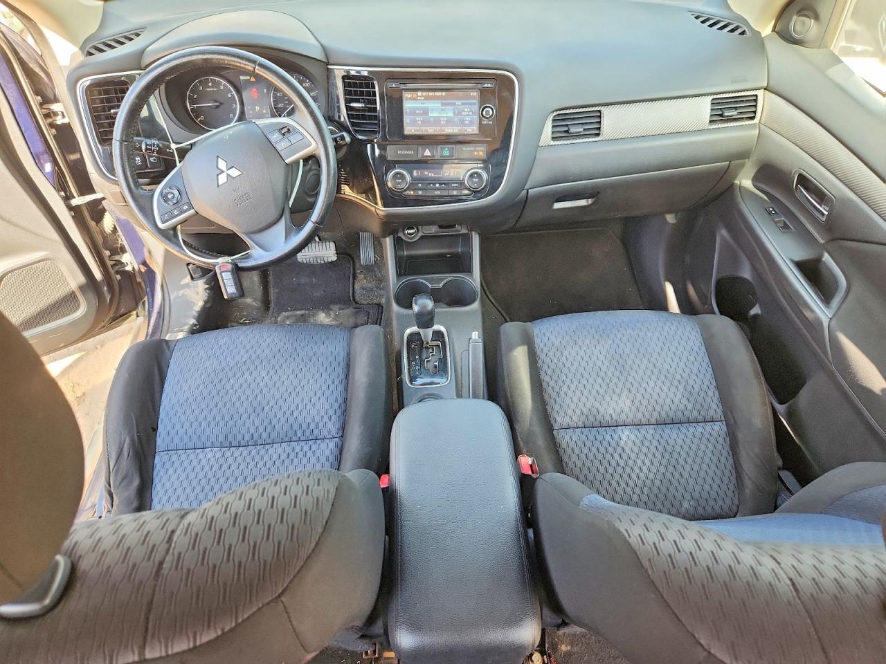 2014 Mitsubishi Outlander Se Blue vin: JA4AZ3A34EZ015358