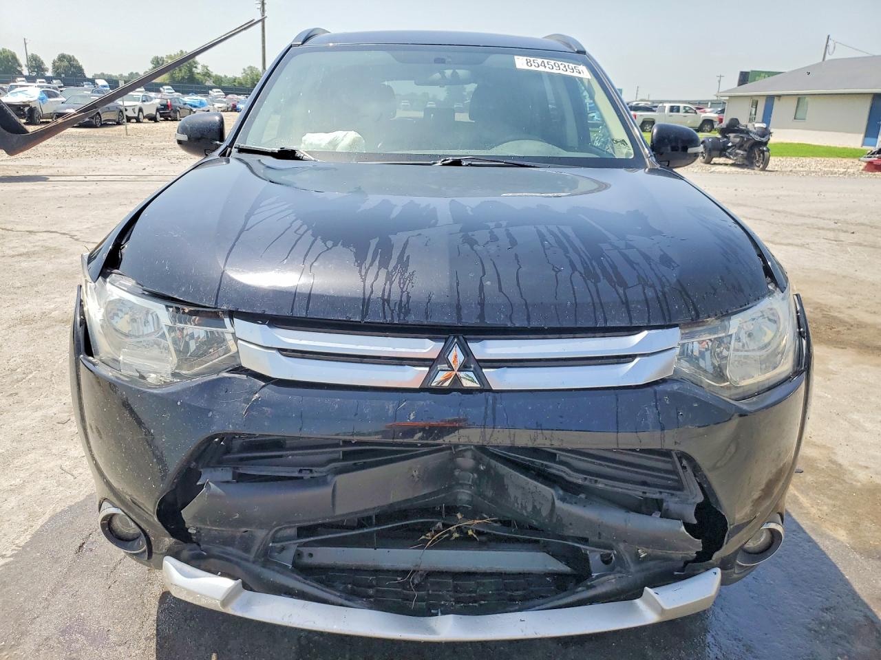 2015 Mitsubishi Outlander Se Черный vin: JA4AZ3A34FZ012414