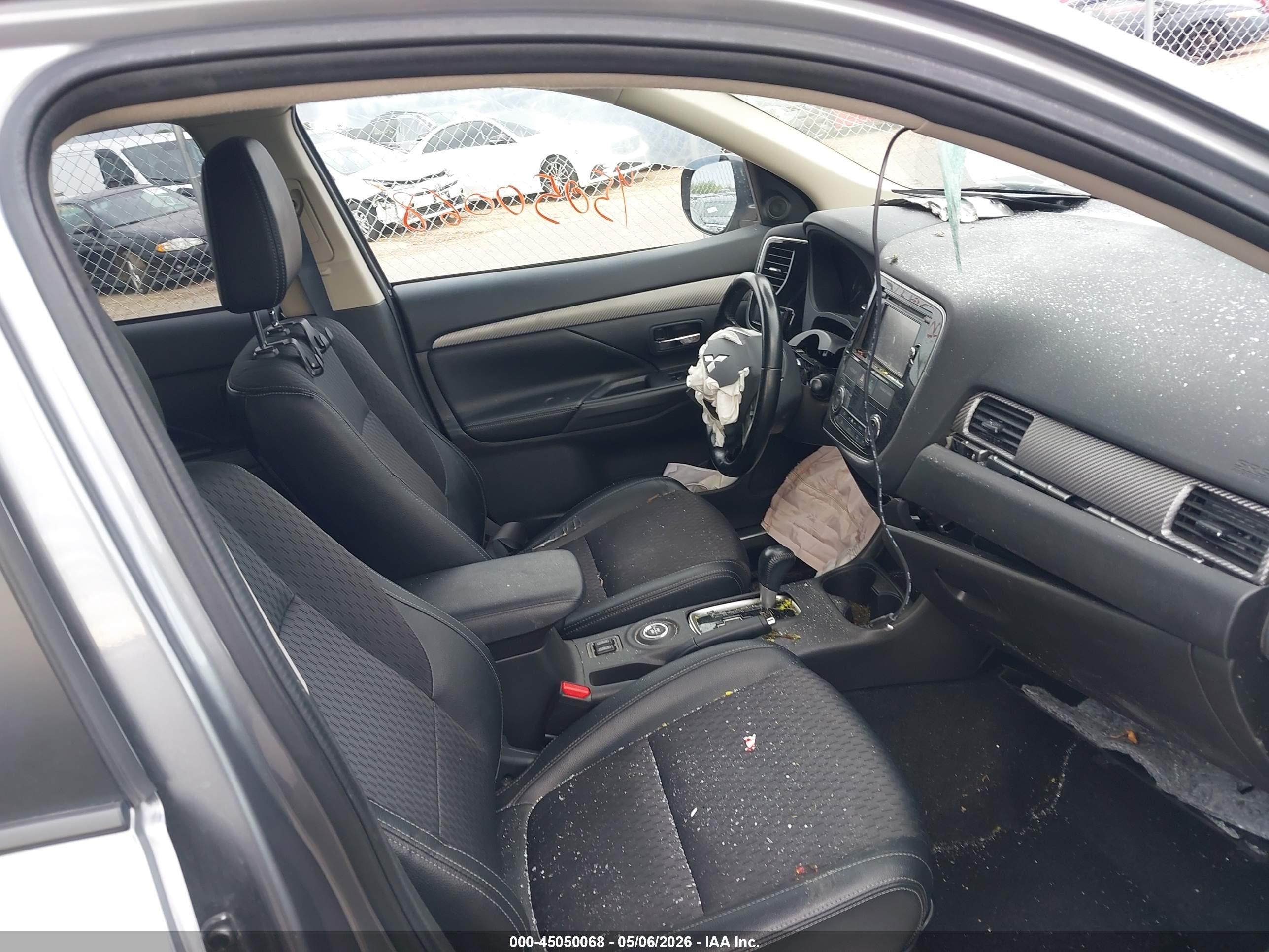 2015 Mitsubishi Outlander Se Серый vin: JA4AZ3A35FZ003981