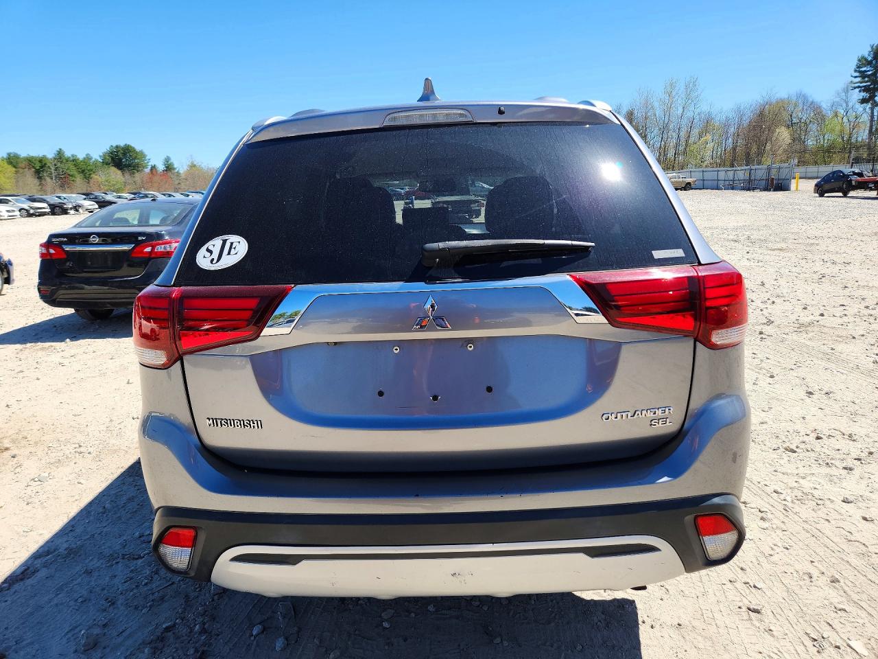 2019 Mitsubishi Outlander Se Gray vin: JA4AZ3A35KZ026784