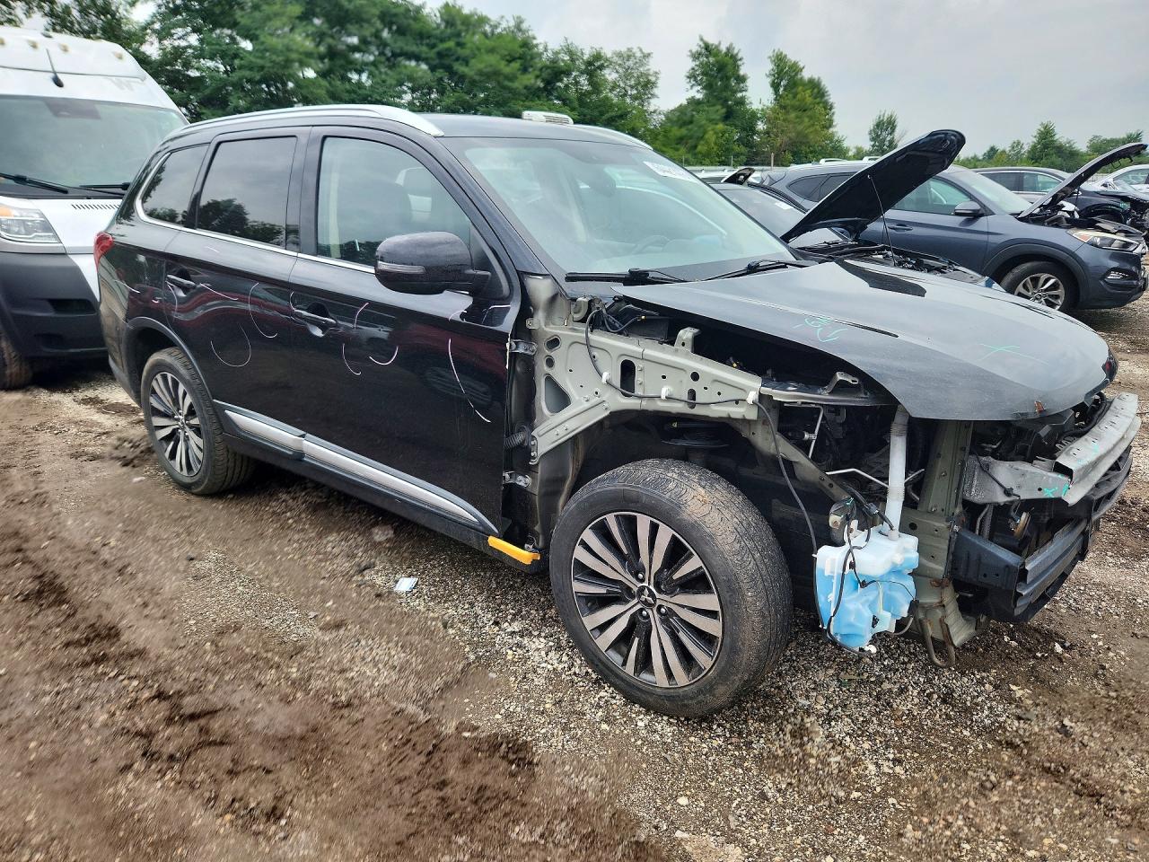 2019 Mitsubishi Outlander Se Black vin: JA4AZ3A35KZ046744