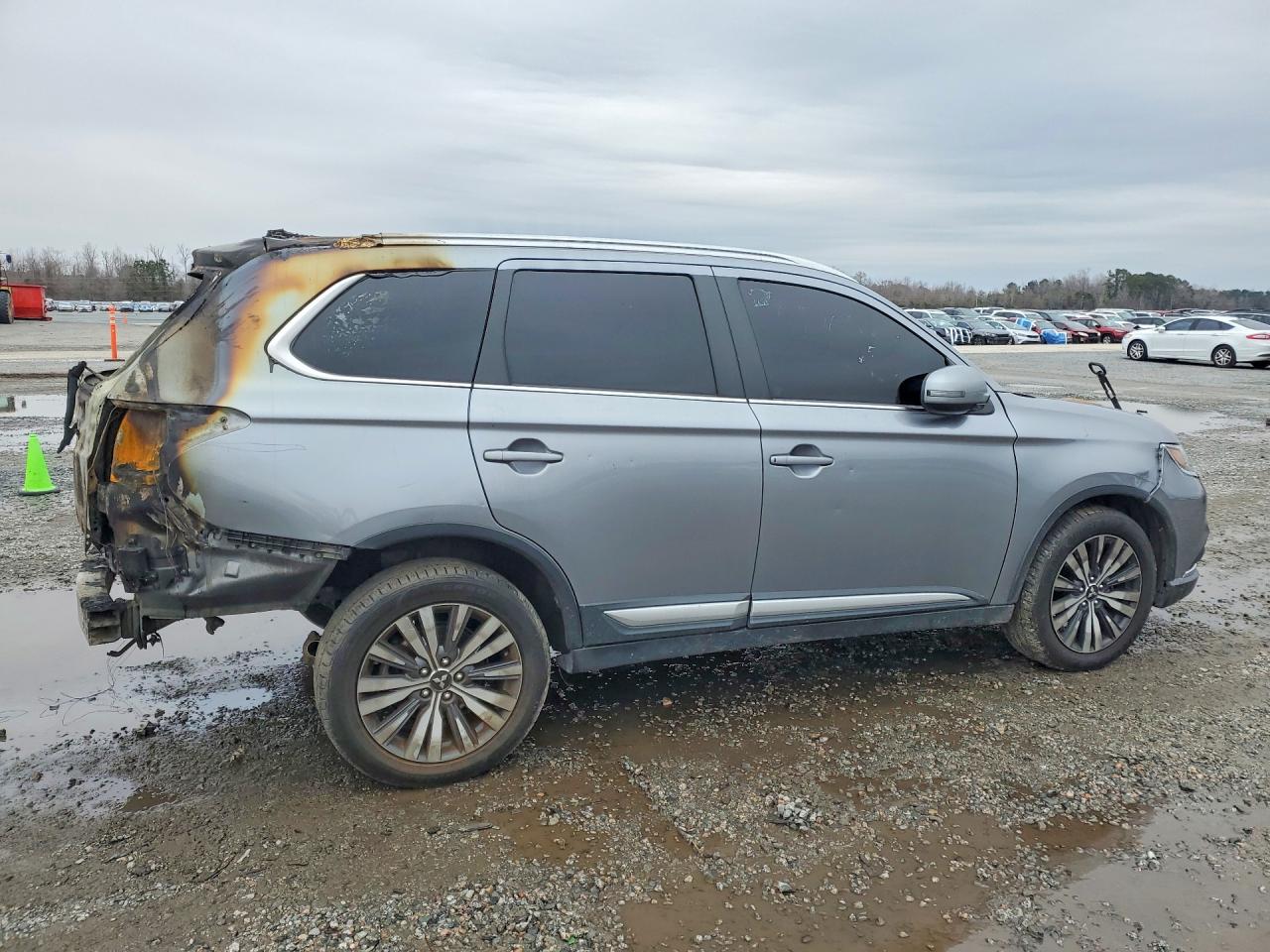 2019 Mitsubishi Outlander Se Gray vin: JA4AZ3A36KZ039799