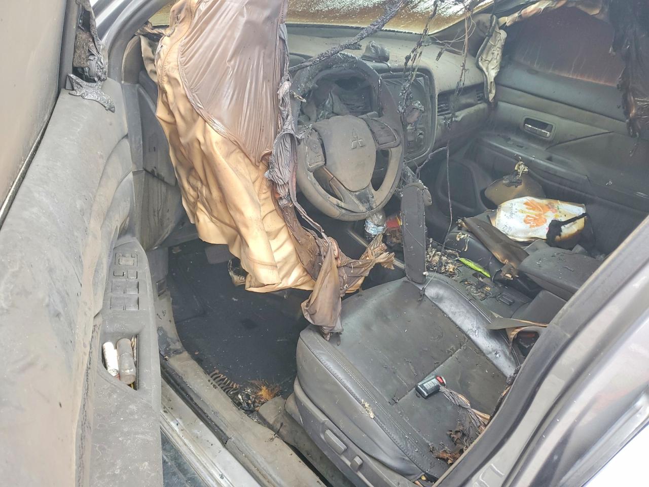 2019 Mitsubishi Outlander Se Gray vin: JA4AZ3A36KZ039799