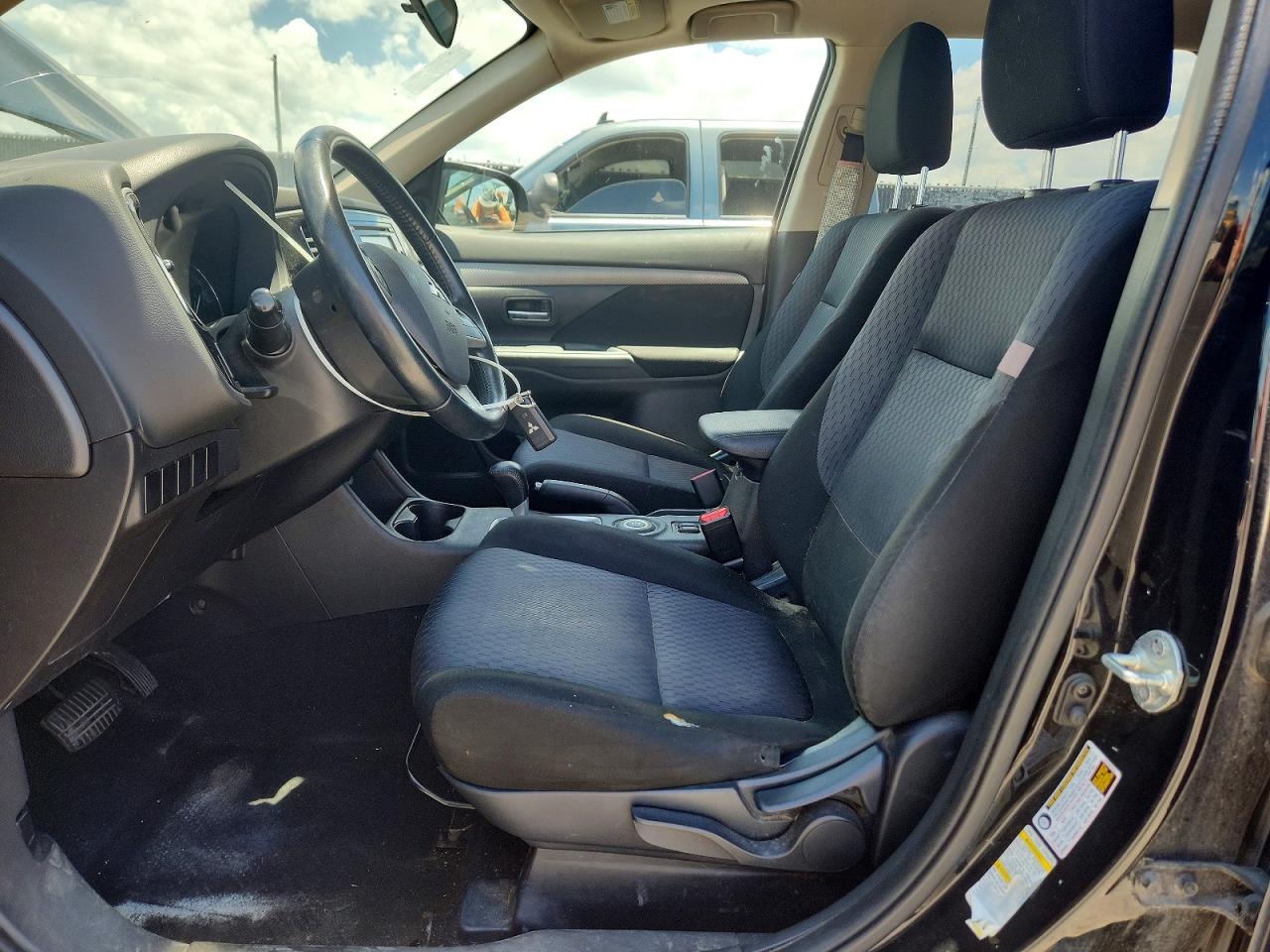 2014 Mitsubishi Outlander Se Black vin: JA4AZ3A38EZ012933