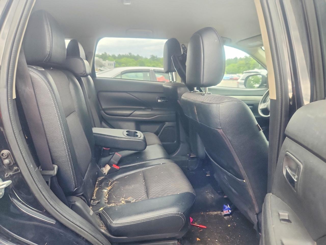2015 Mitsubishi Outlander Se Черный vin: JA4AZ3A38FZ000749