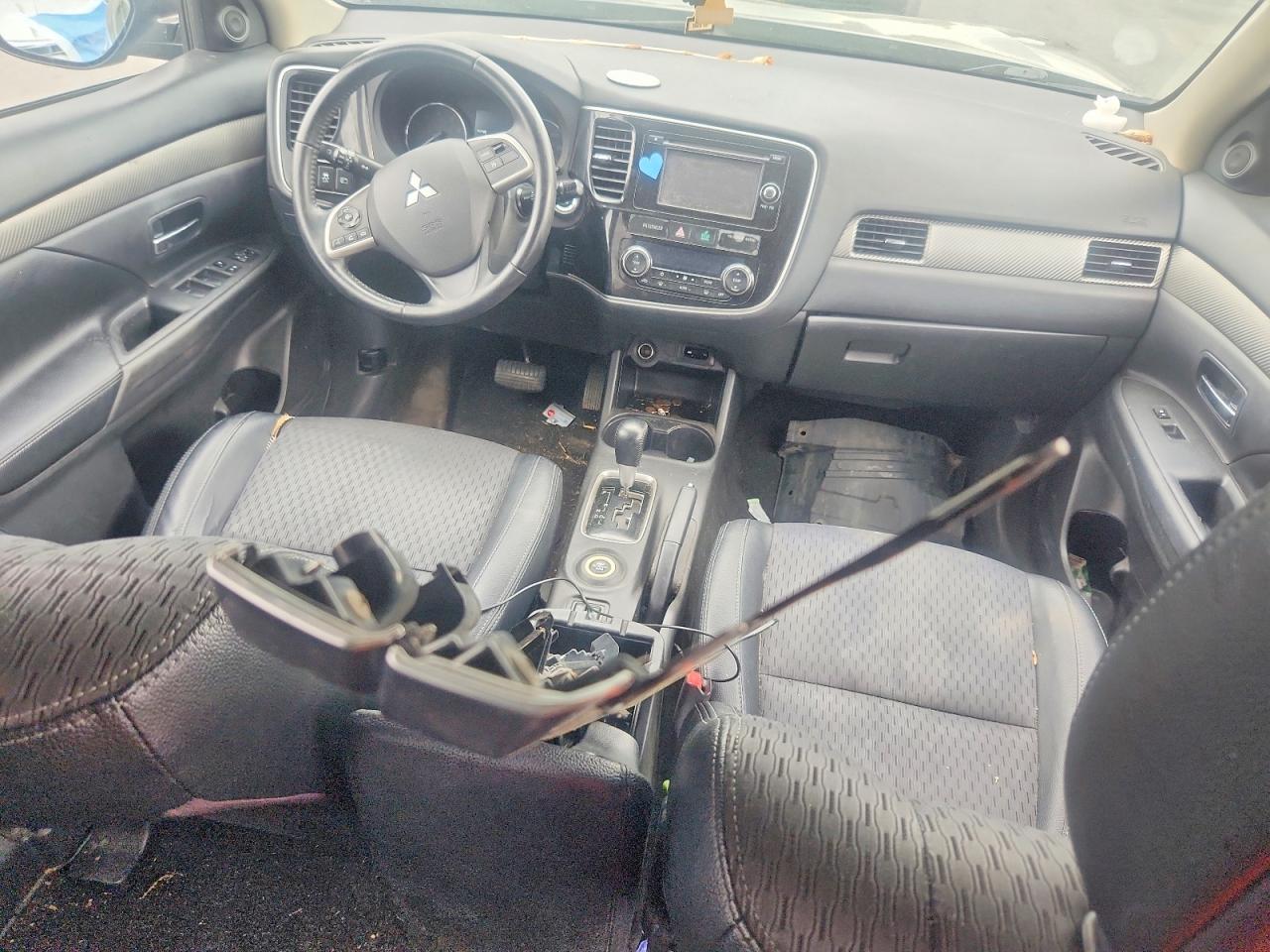 2015 Mitsubishi Outlander Se Черный vin: JA4AZ3A38FZ000749