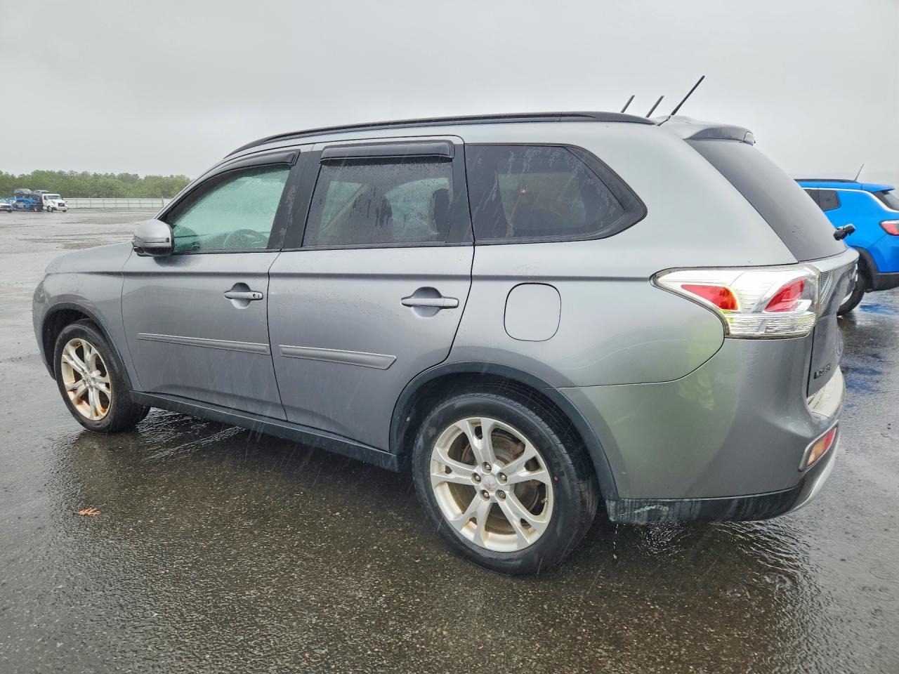 2015 Mitsubishi Outlander Se Gray vin: JA4AZ3A38FZ004445