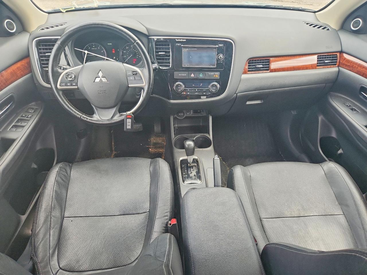 2015 Mitsubishi Outlander Se Gray vin: JA4AZ3A38FZ004445