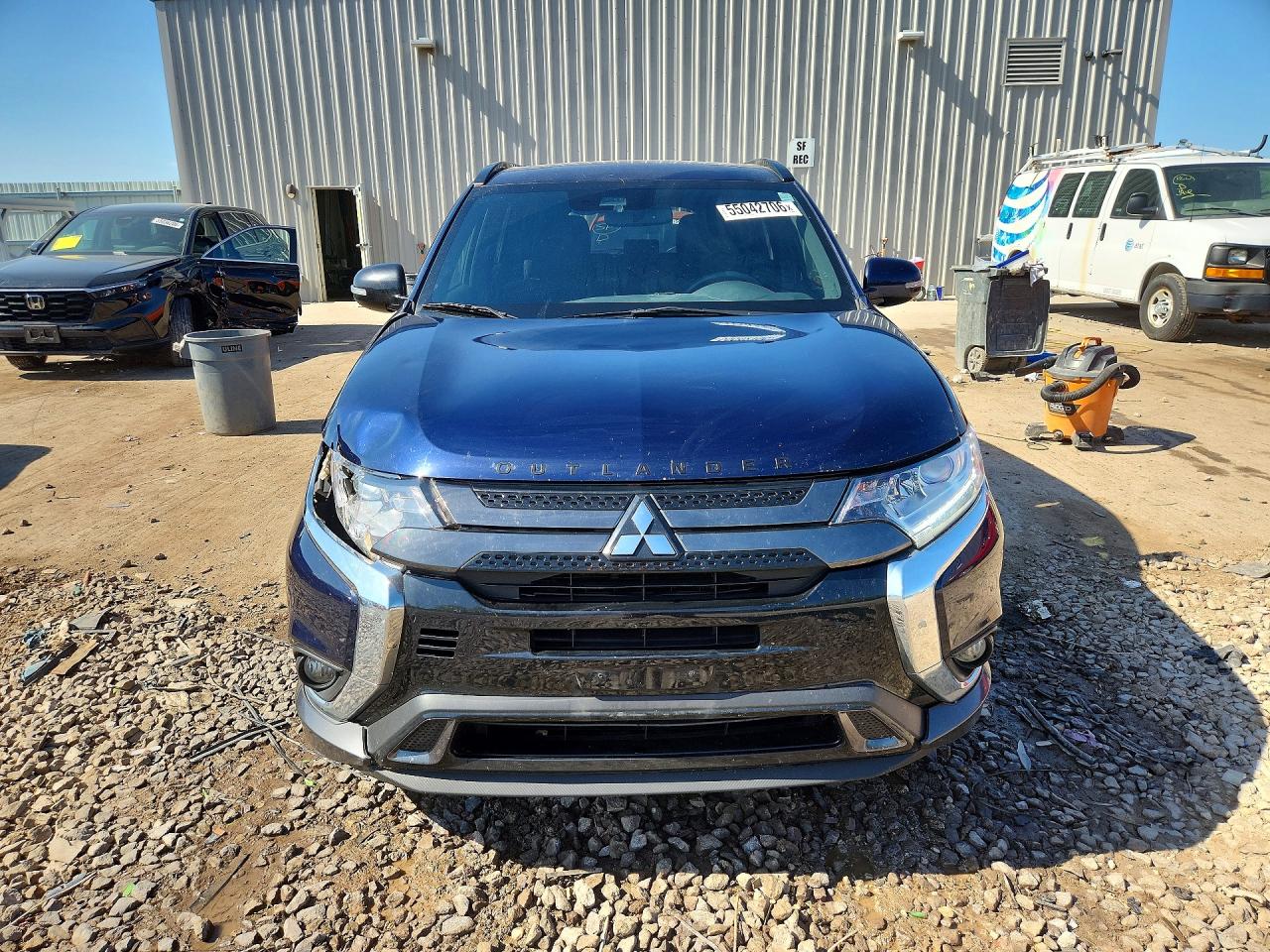 2020 Mitsubishi Outlander Se Синий vin: JA4AZ3A38LZ027770