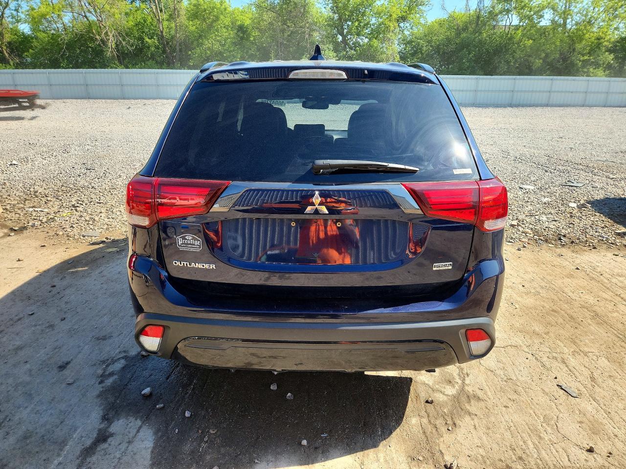 2020 Mitsubishi Outlander Se Синий vin: JA4AZ3A38LZ027770