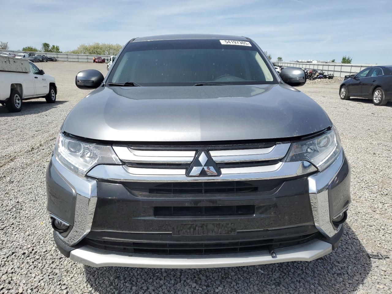 2017 Mitsubishi Outlander Se Silver vin: JA4AZ3A39HZ063202