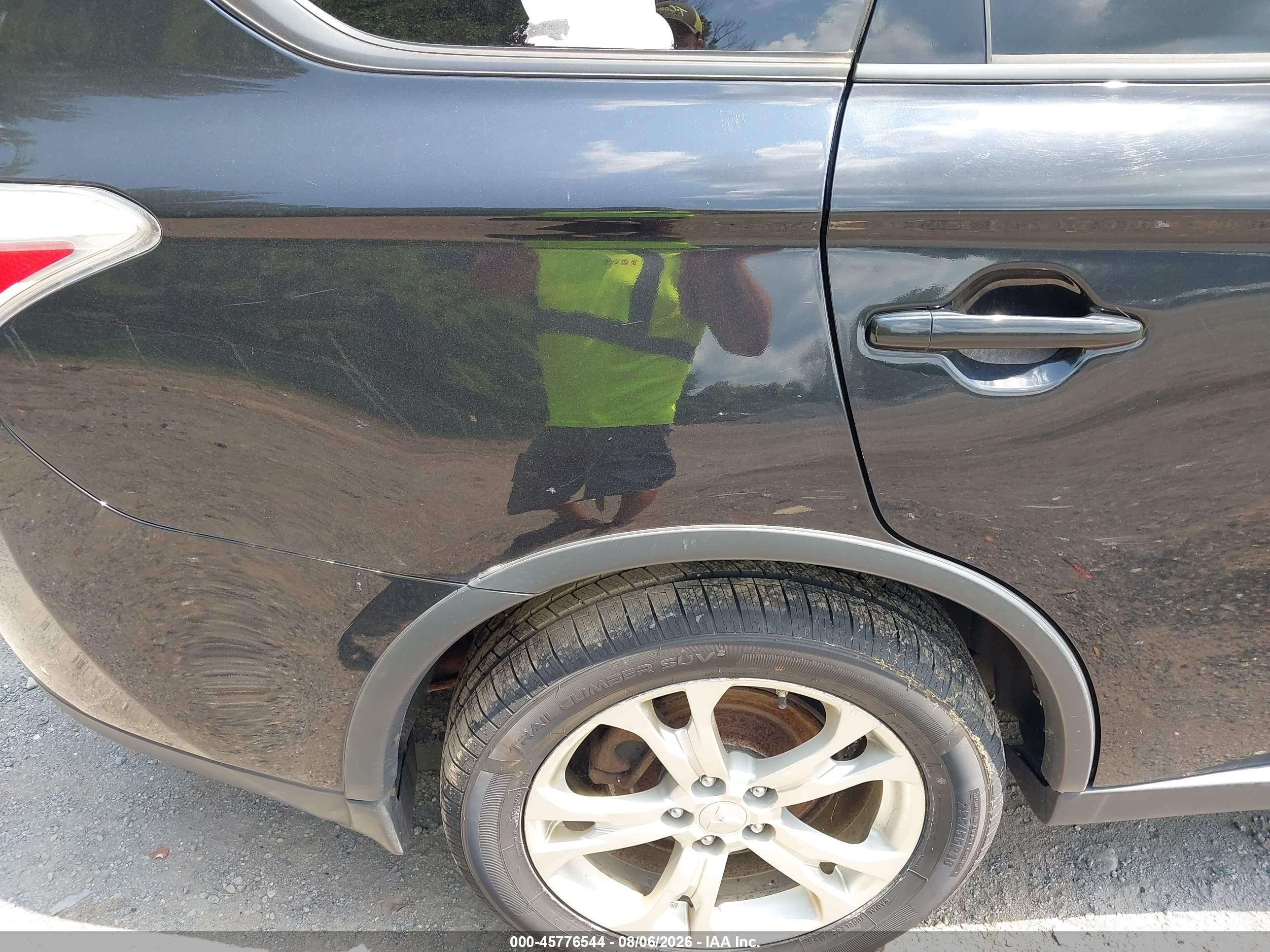 2015 Mitsubishi Outlander Se Black vin: JA4AZ3A3XFZ012059