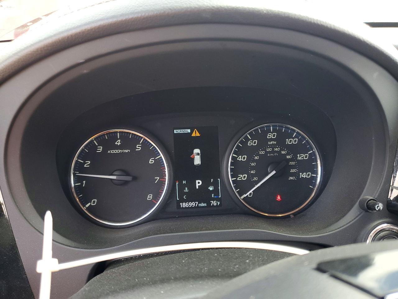 2019 Mitsubishi Outlander Se Красный vin: JA4AZ3A3XKZ010791