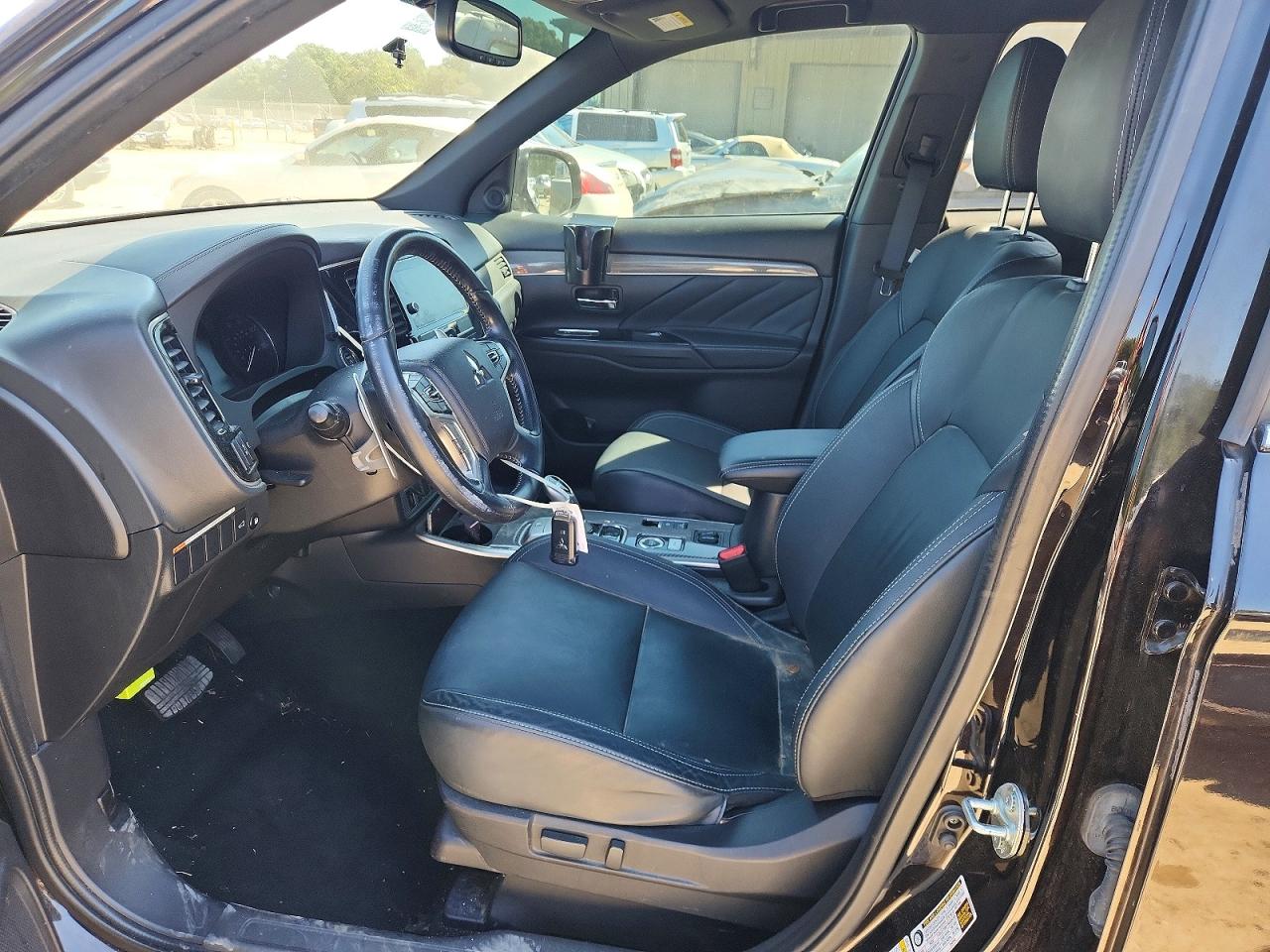 2019 Mitsubishi Outlander Sel Black vin: JA4J24A57KZ037586