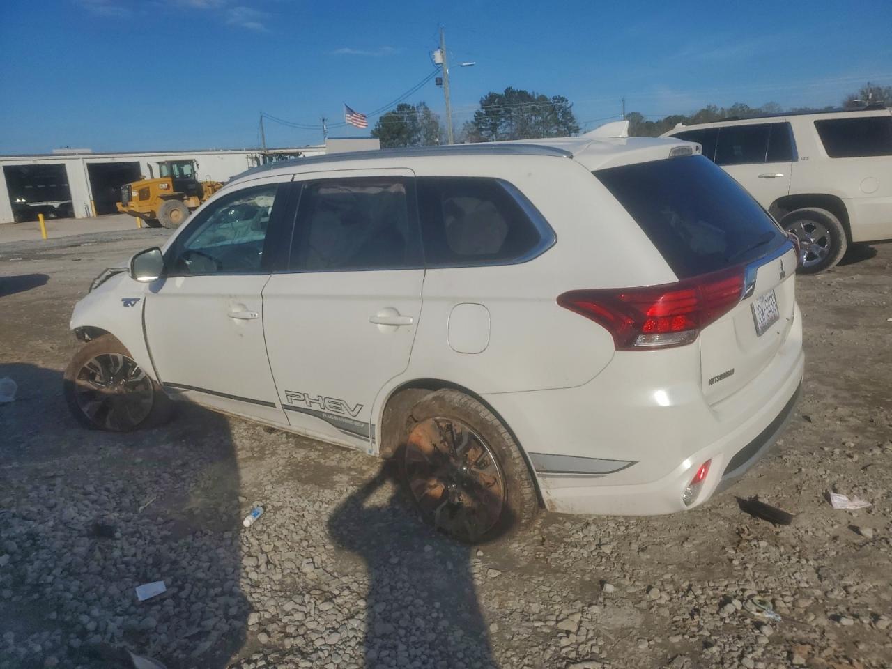 2018 Mitsubishi Outlander Se White vin: JA4J24A58JZ061684