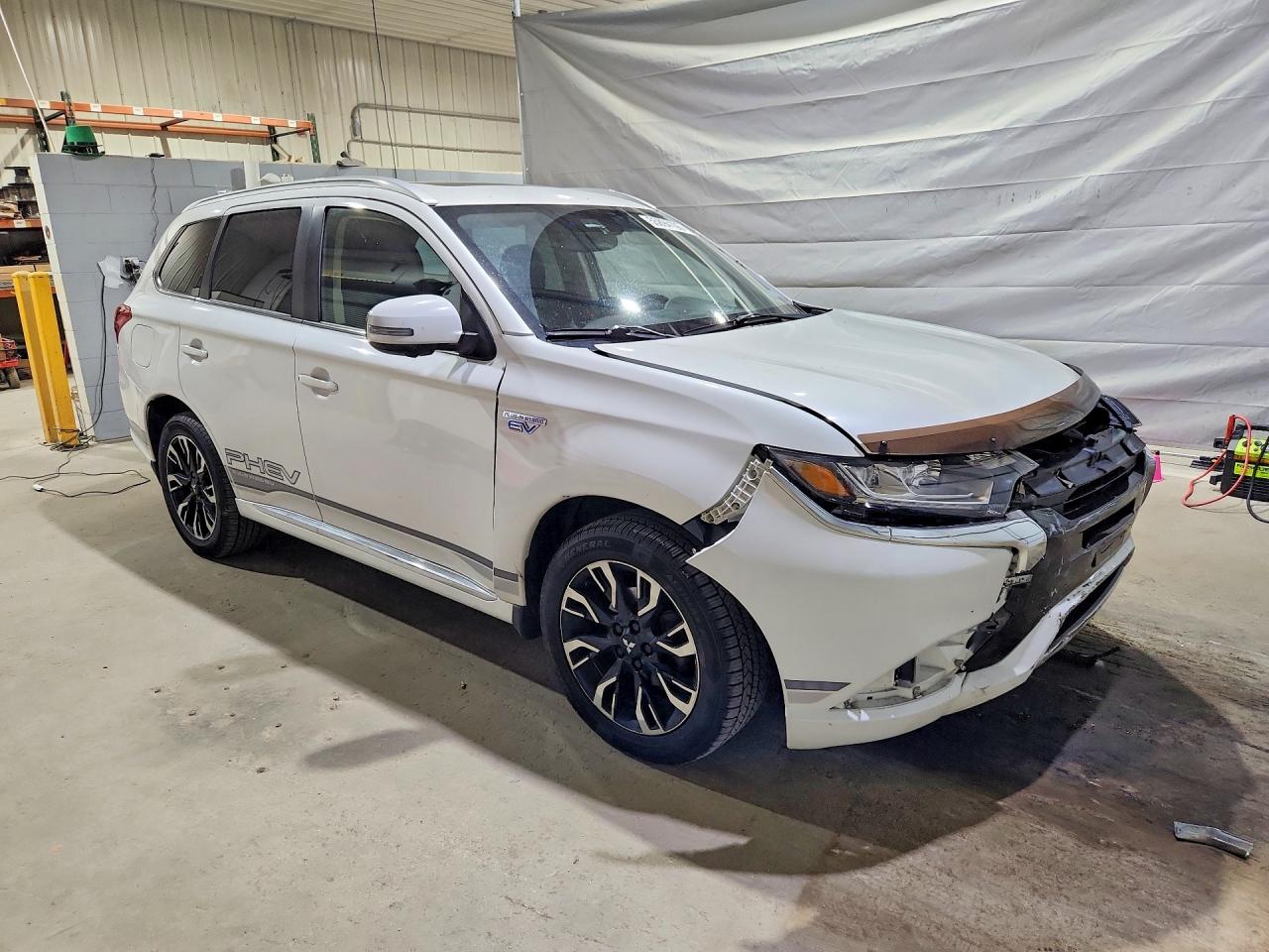 2018 Mitsubishi Outlander Se White vin: JA4J24A59JZ032114
