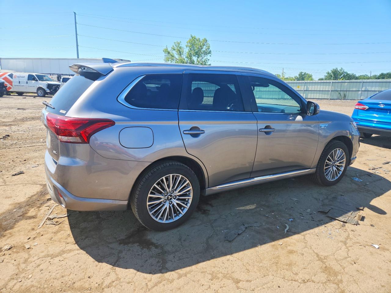 2022 Mitsubishi Outlander Sel Silver vin: JA4J2VA71NZ064634