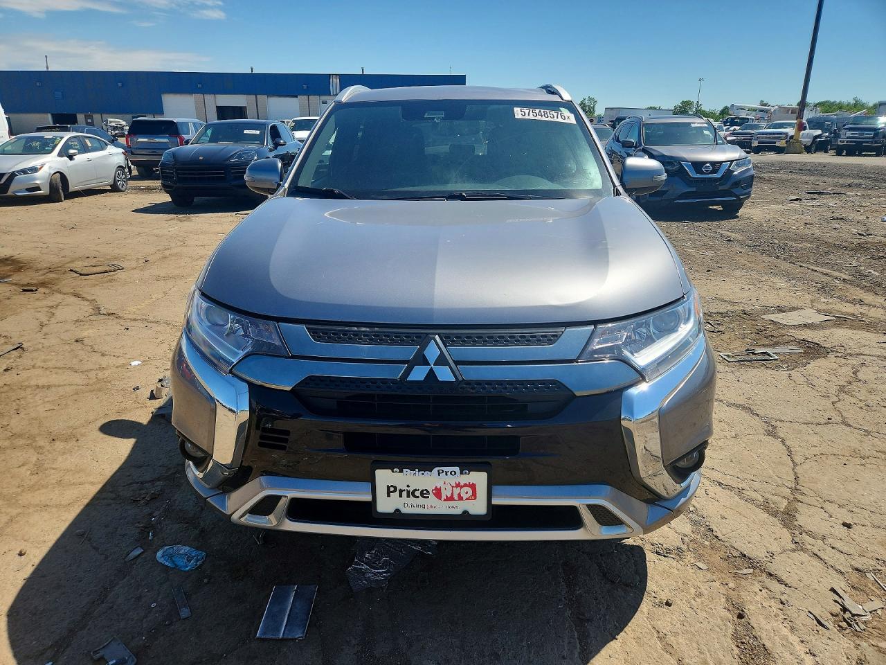 2022 Mitsubishi Outlander Sel Silver vin: JA4J2VA71NZ064634