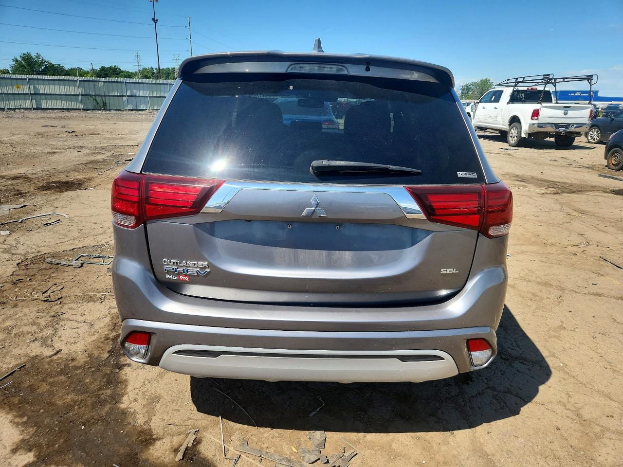 2022 Mitsubishi Outlander Sel Silver vin: JA4J2VA71NZ064634