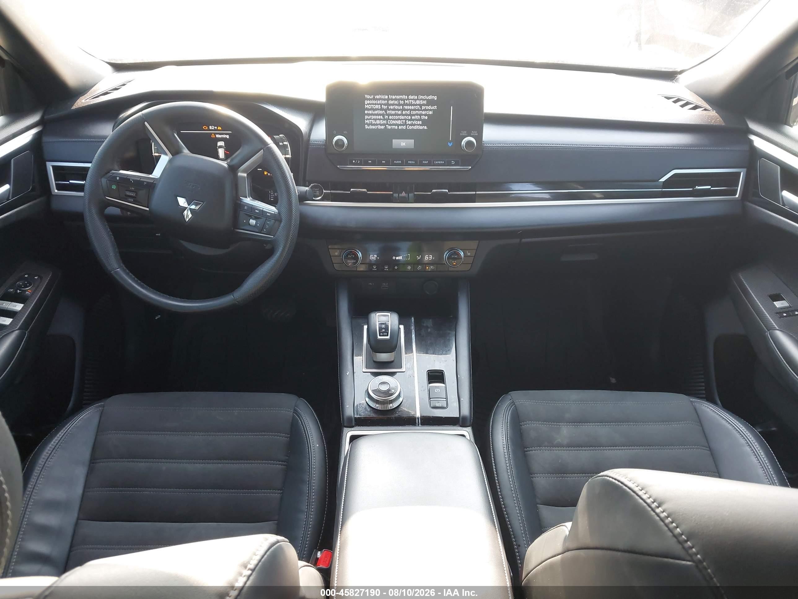 2023 Mitsubishi Outlander Se 2.5 2wd/se Black Edition 2wd/se Special Edition 2wd White vin: JA4J3UA85PZ050139