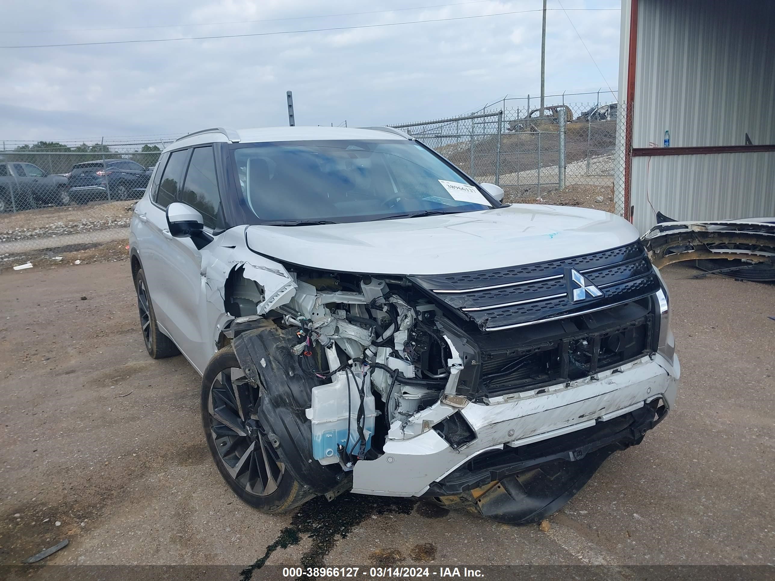 2023 Mitsubishi Outlander Sel 2.5 2wd White vin: JA4J3VA81PZ033148