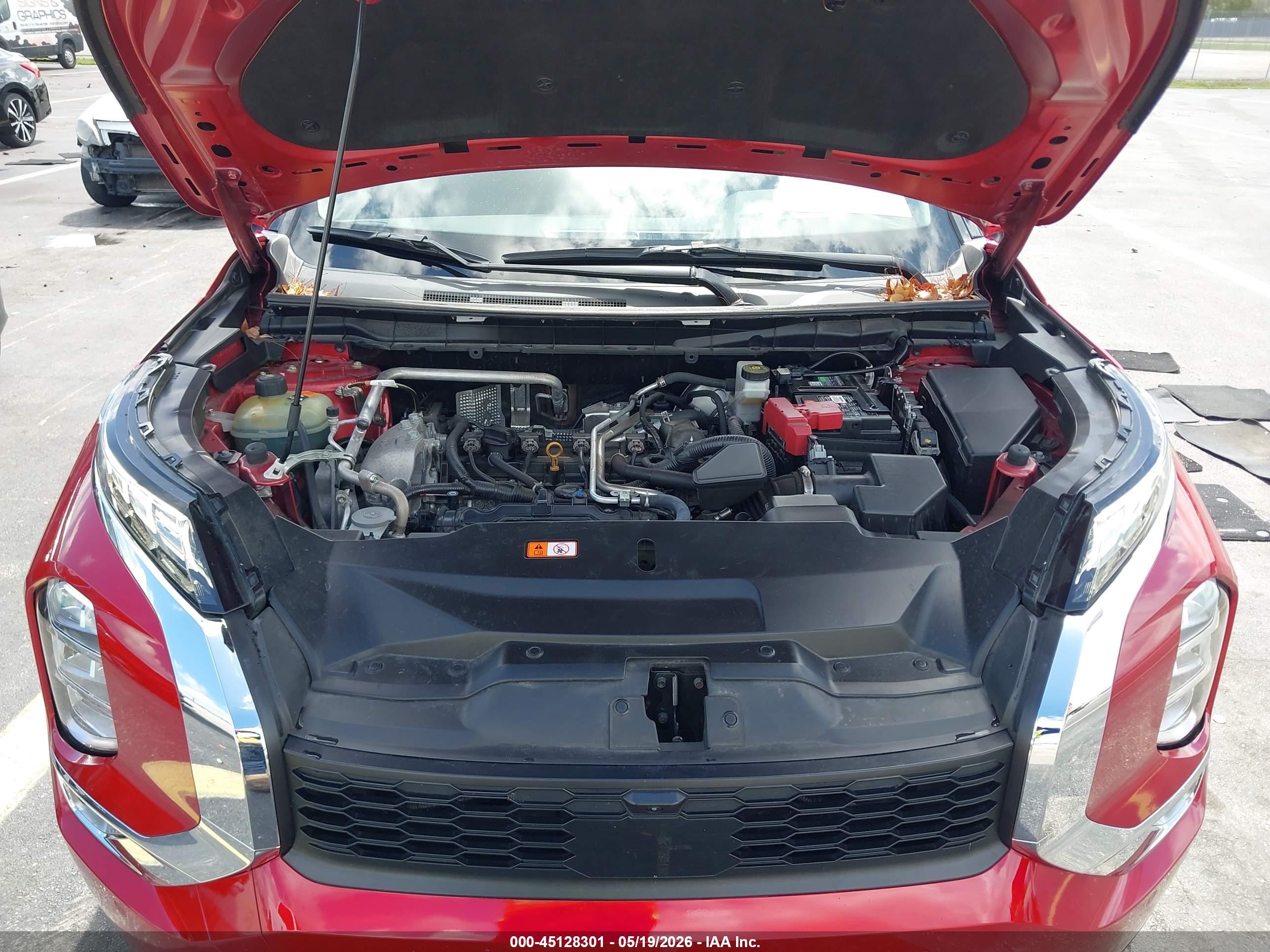 2024 Mitsubishi Outlander Se 2.5 2wd Red vin: JA4J3VA82RZ027796