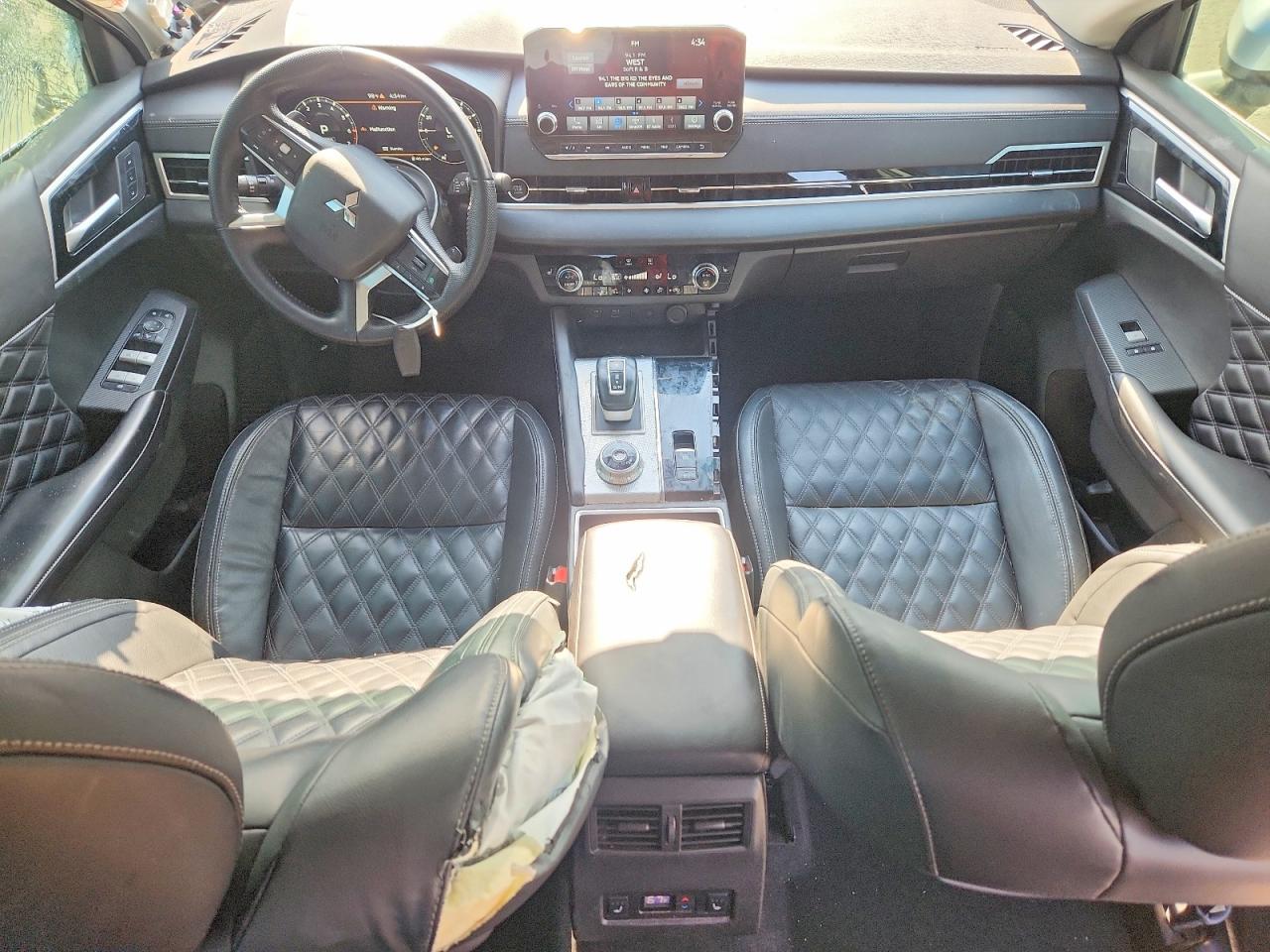 2023 Mitsubishi Outlander Sel White vin: JA4J3VA83PZ026606