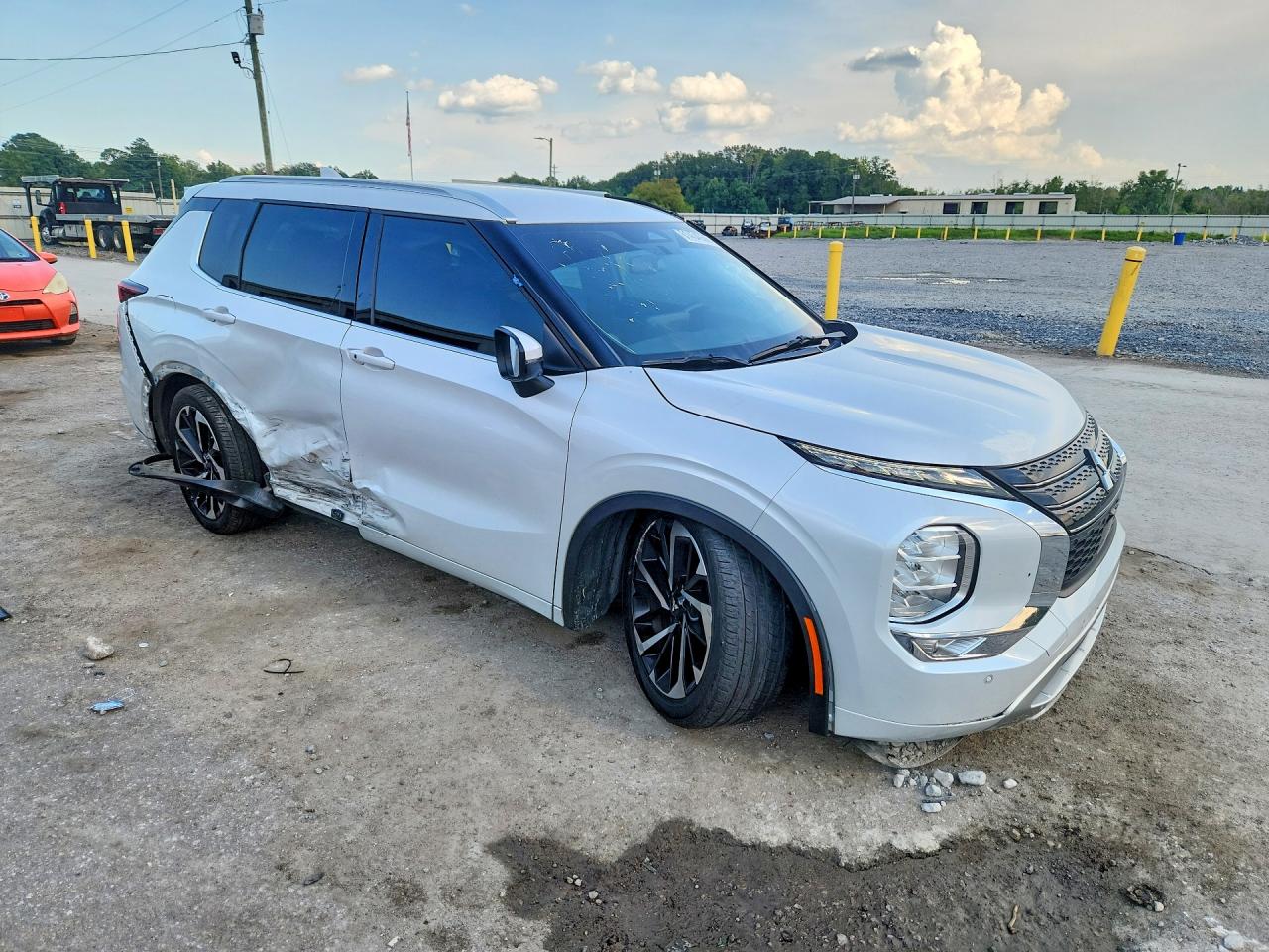 2023 Mitsubishi Outlander Sel White vin: JA4J3VA83PZ026606