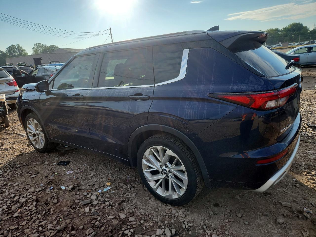2022 Mitsubishi Outlander Sel Синий vin: JA4J3VA84NZ022464