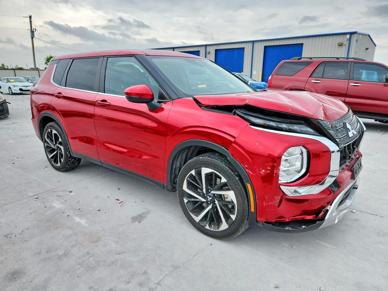 2024 Mitsubishi Outlander Se Красный vin: JA4J3VA84RZ004892