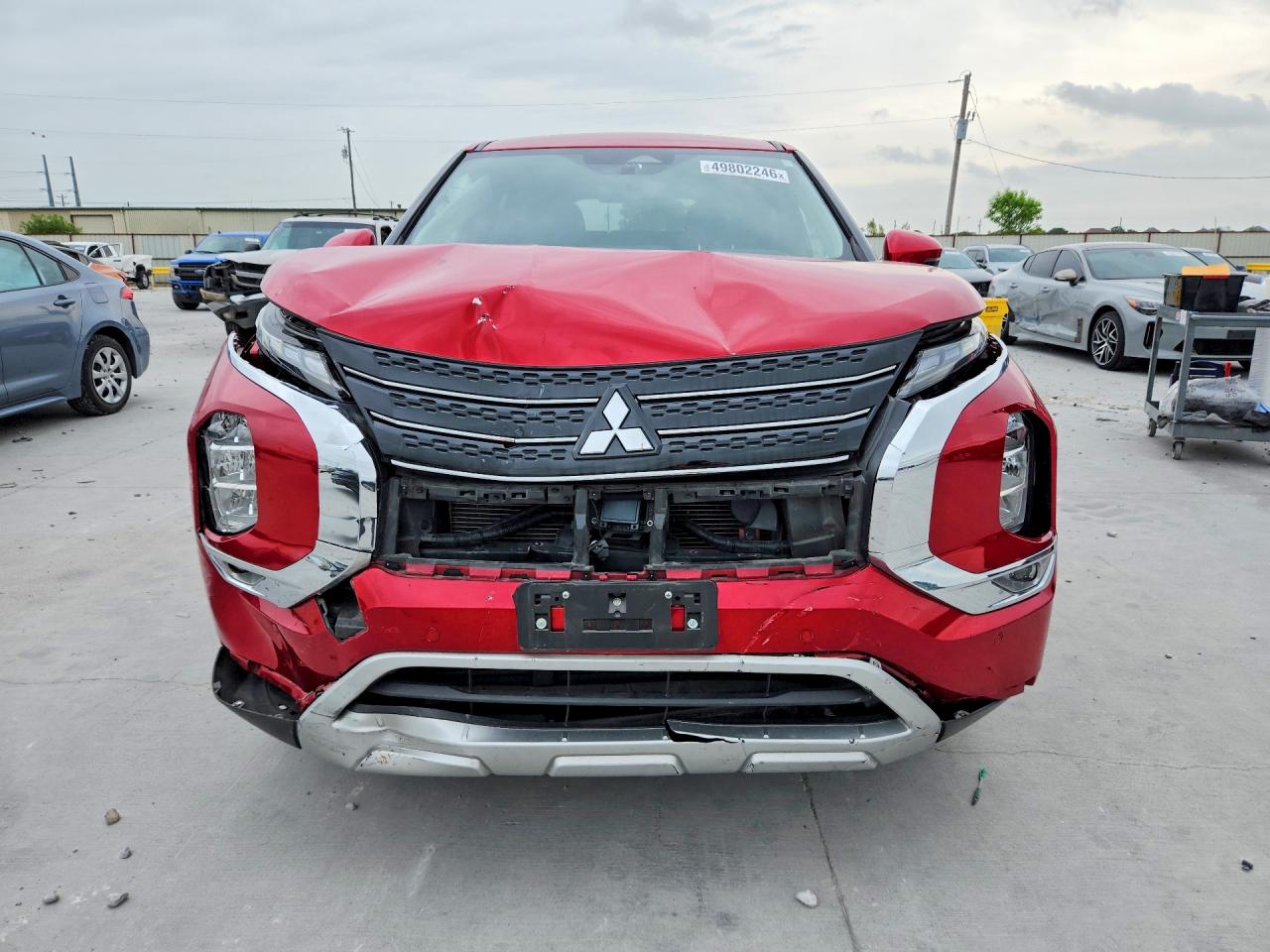 2024 Mitsubishi Outlander Se Красный vin: JA4J3VA84RZ004892