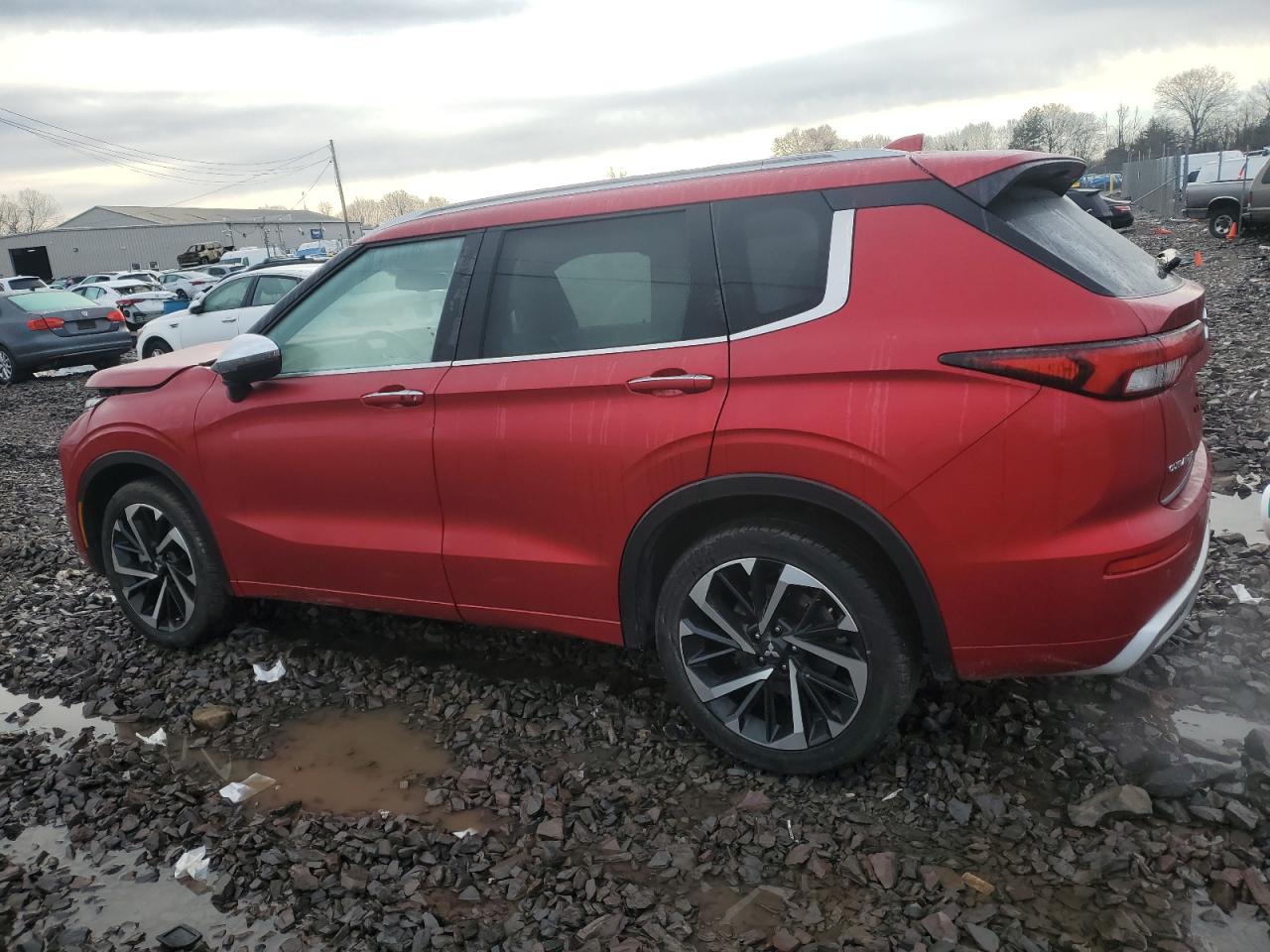 2023 Mitsubishi Outlander Sel Красный vin: JA4J3VA85PZ006986