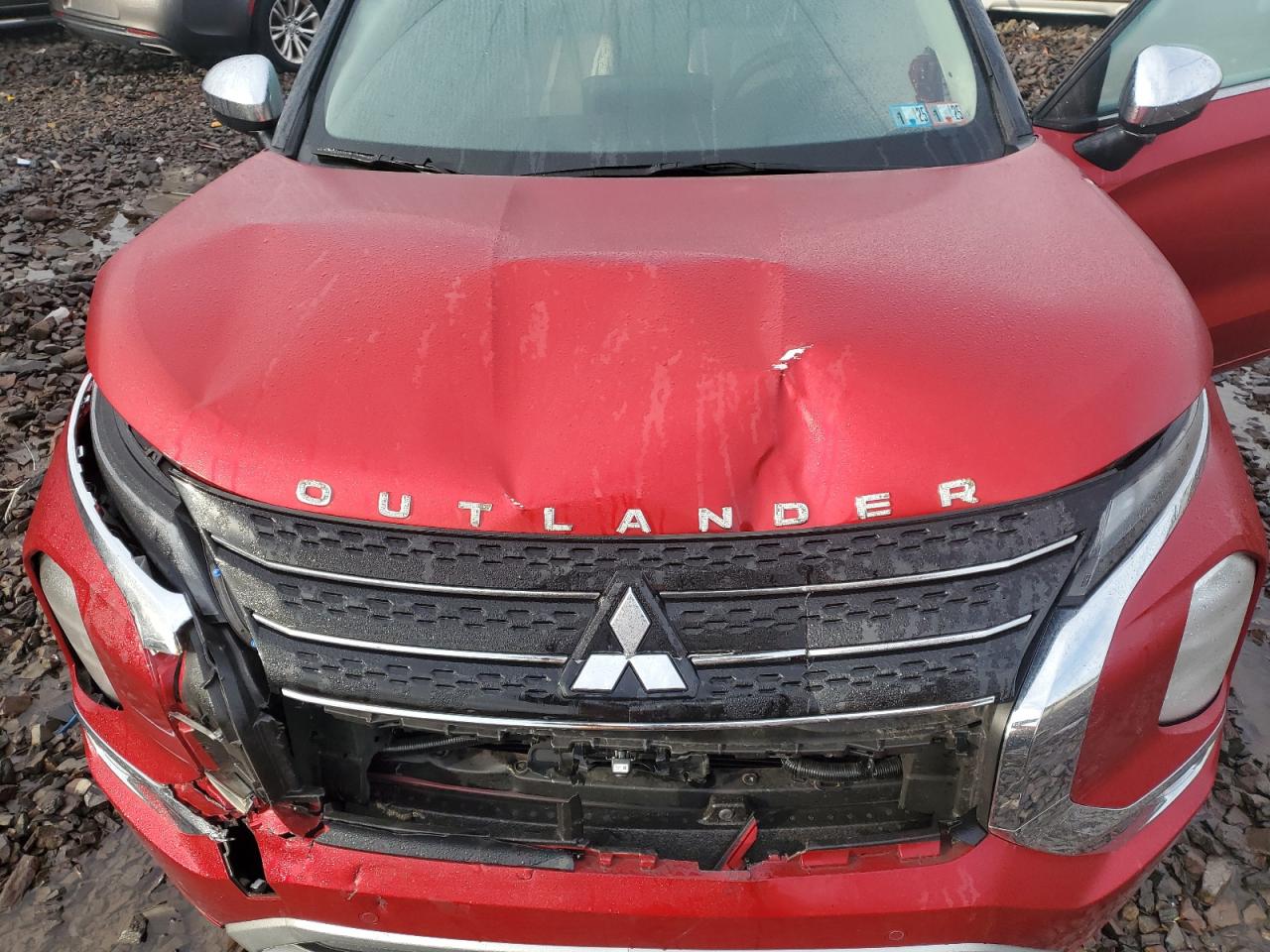2023 Mitsubishi Outlander Sel Красный vin: JA4J3VA85PZ006986