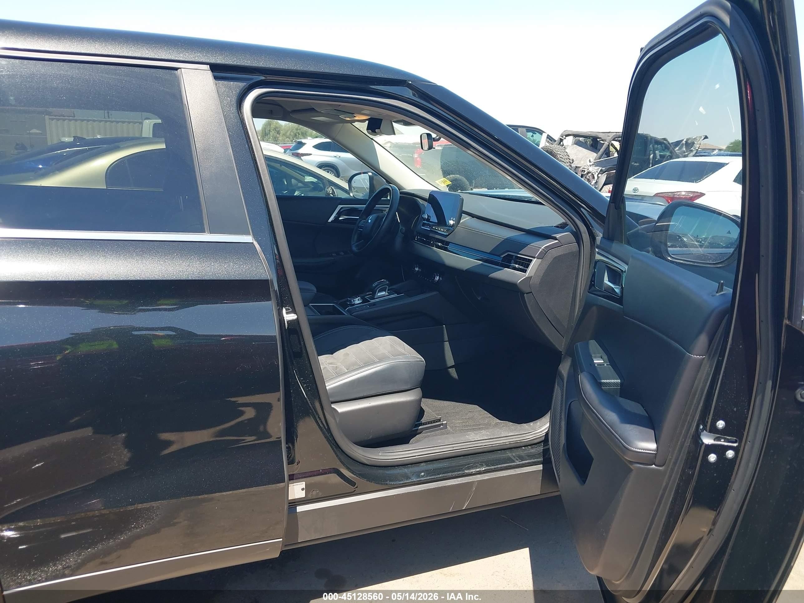 2024 Mitsubishi Outlander Se 2.5 2wd Black vin: JA4J3VA88RZ047616