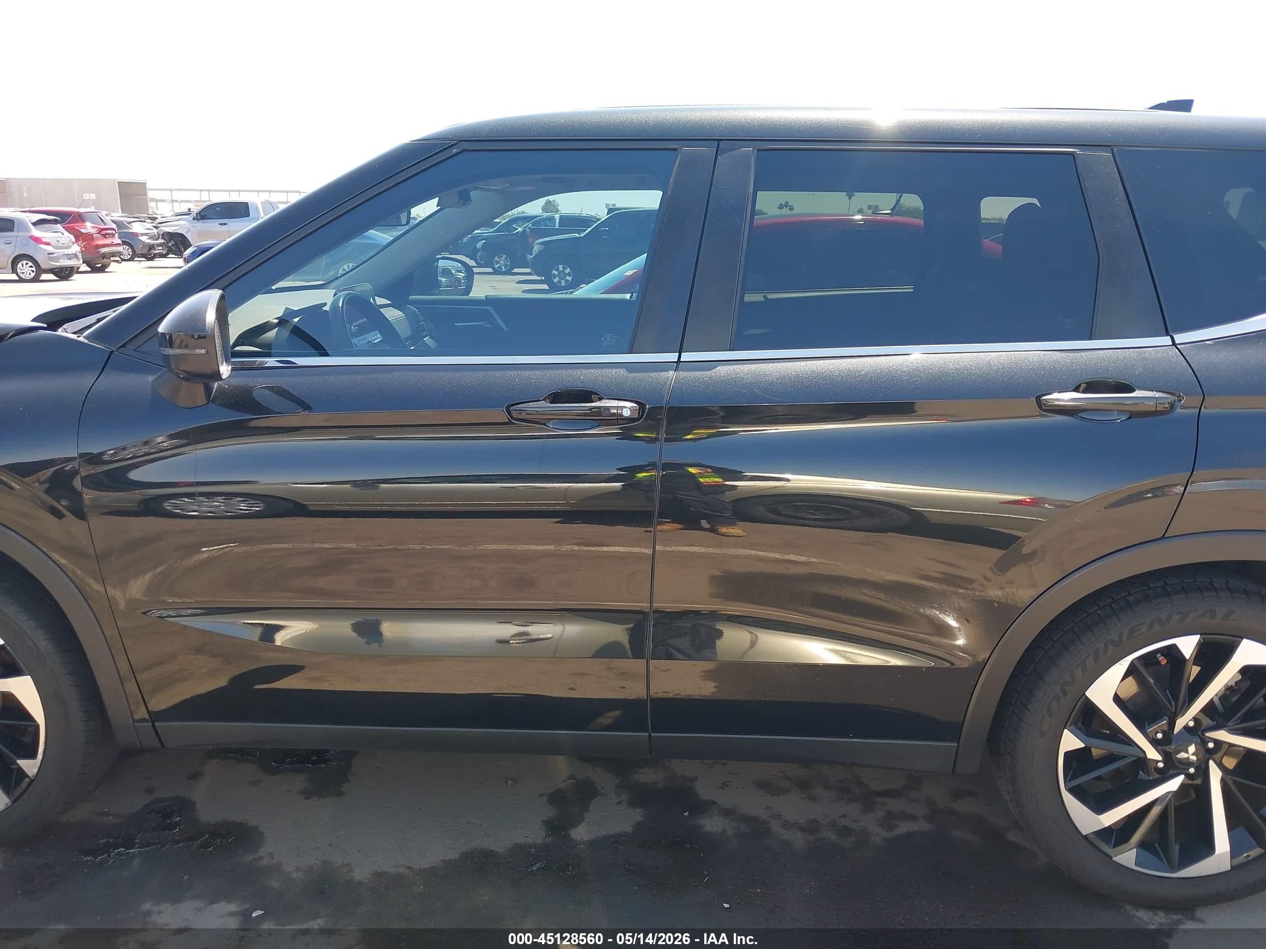 2024 Mitsubishi Outlander Se 2.5 2wd Black vin: JA4J3VA88RZ047616