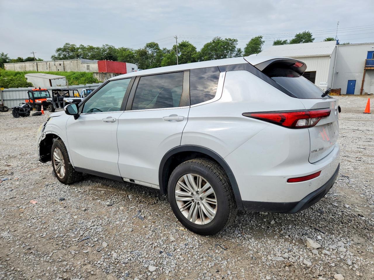 2022 Mitsubishi Outlander Es Белый vin: JA4J4TA81NZ018910