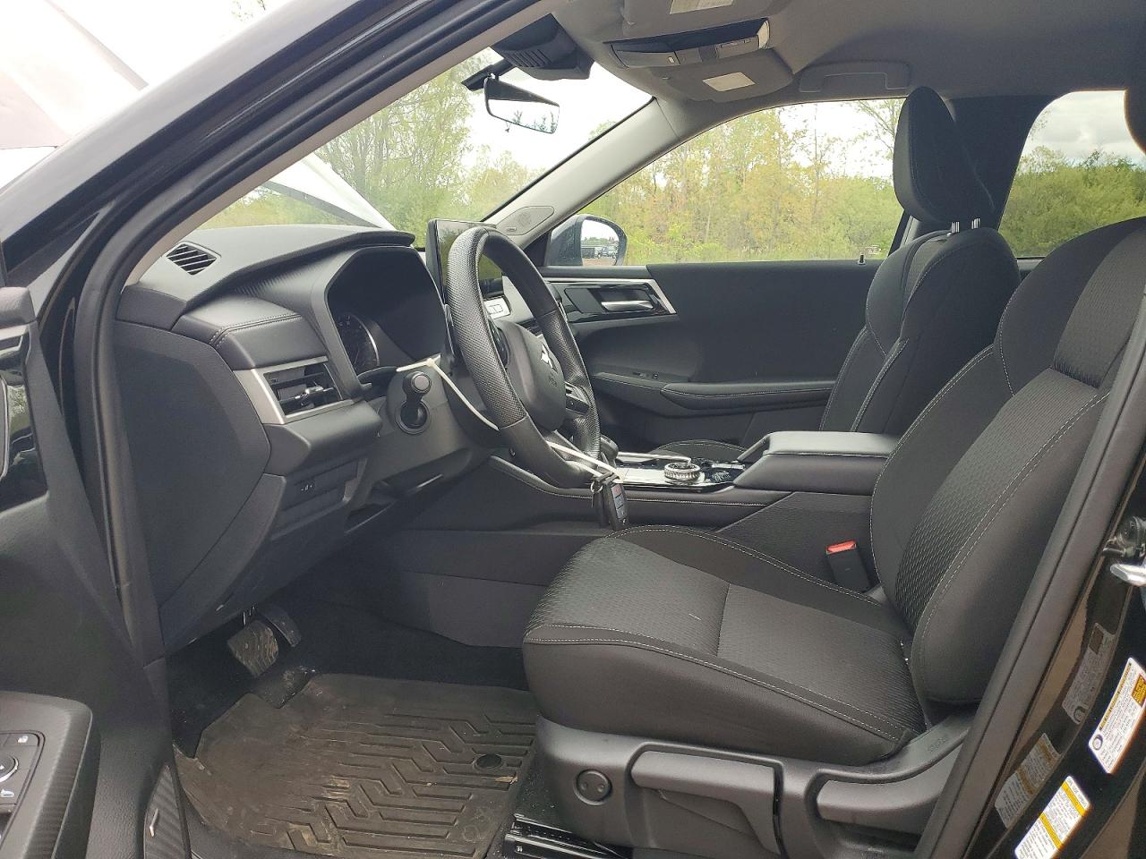 2025 Mitsubishi Outlander Es Черный vin: JA4J4UA80SZ050751
