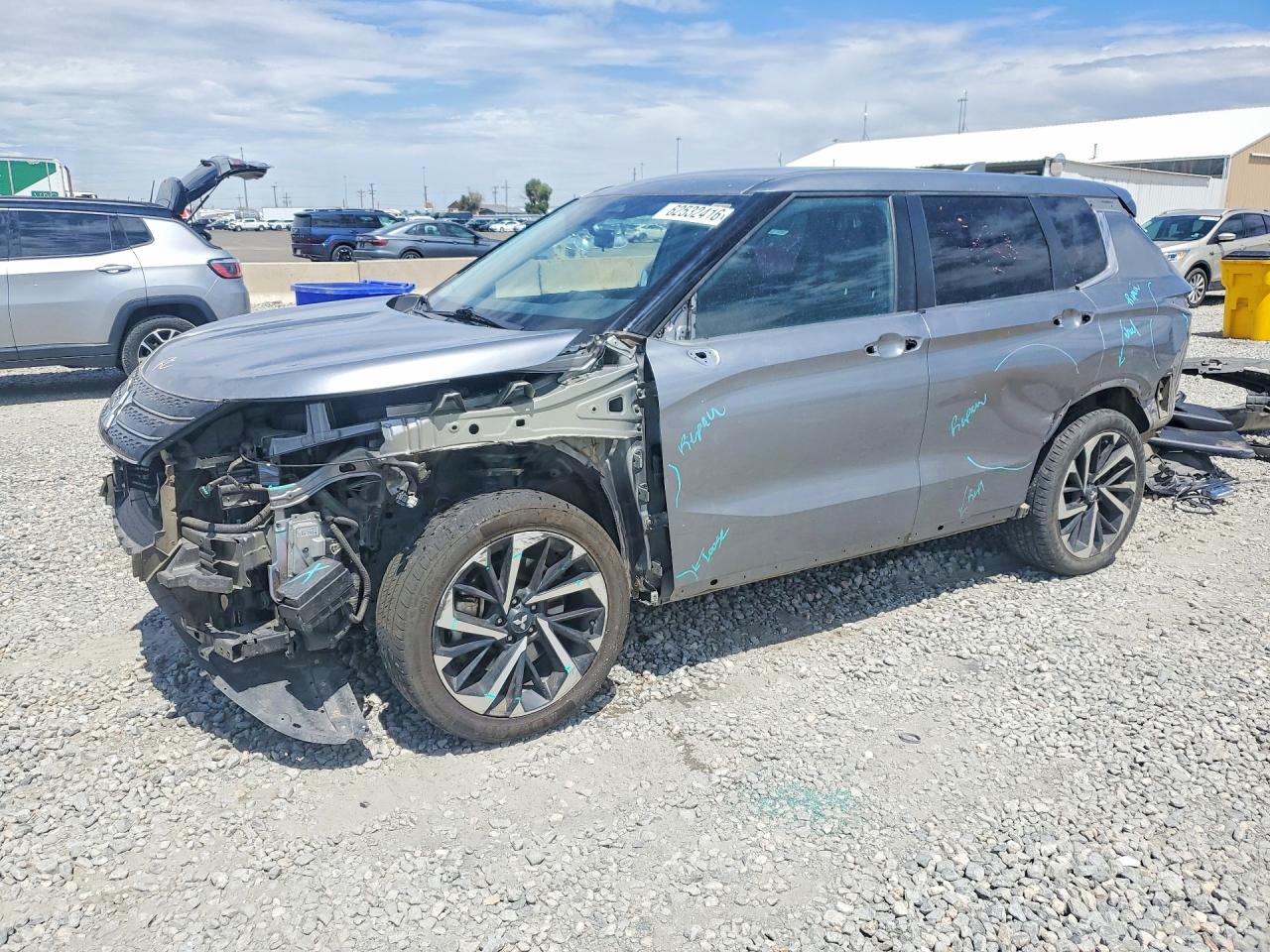 2023 Mitsubishi Outlander Se Silver vin: JA4J4UA82PZ030833
