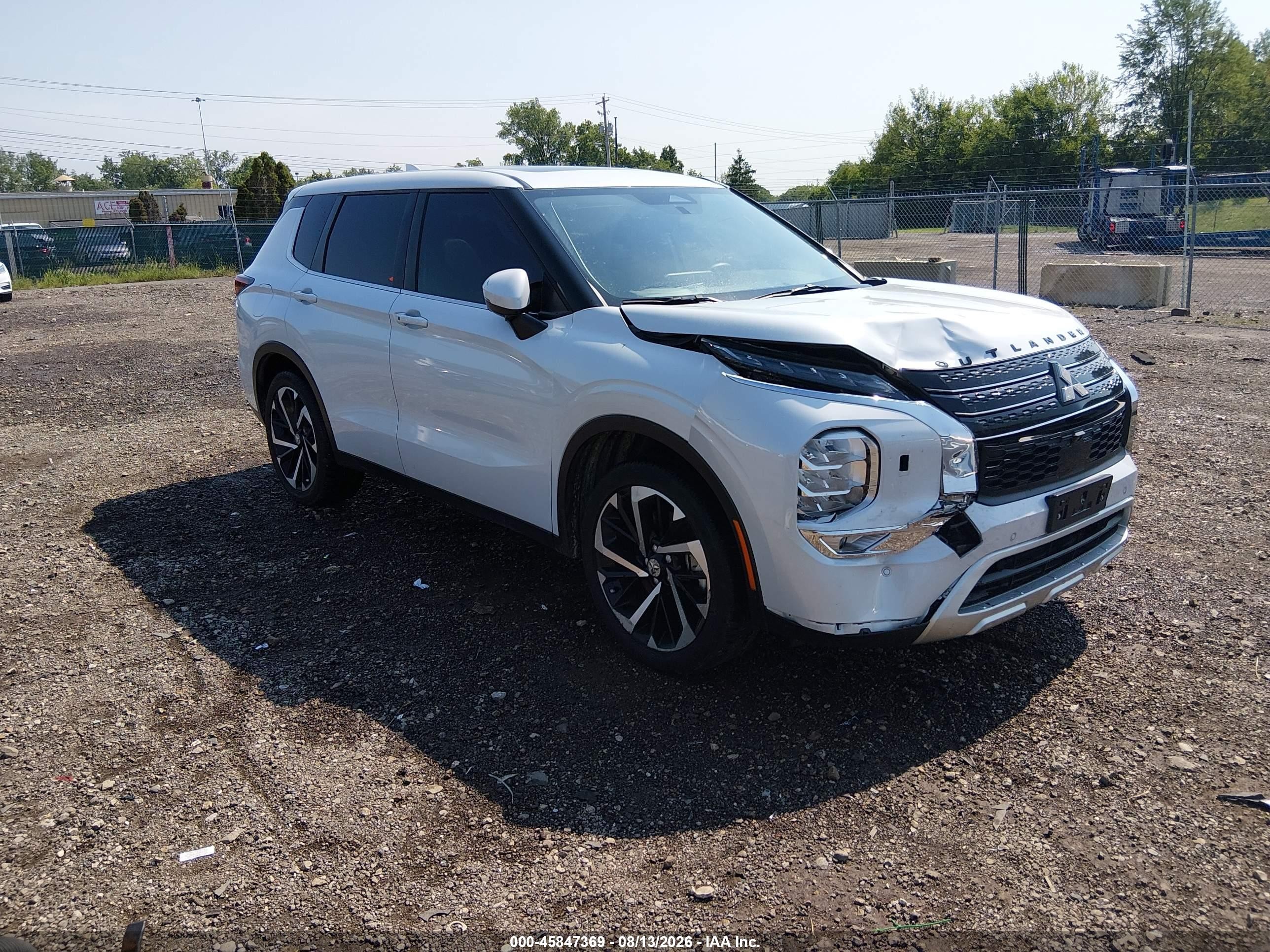 2023 Mitsubishi Outlander Se 2.5 S-awc White vin: JA4J4UA82PZ056980