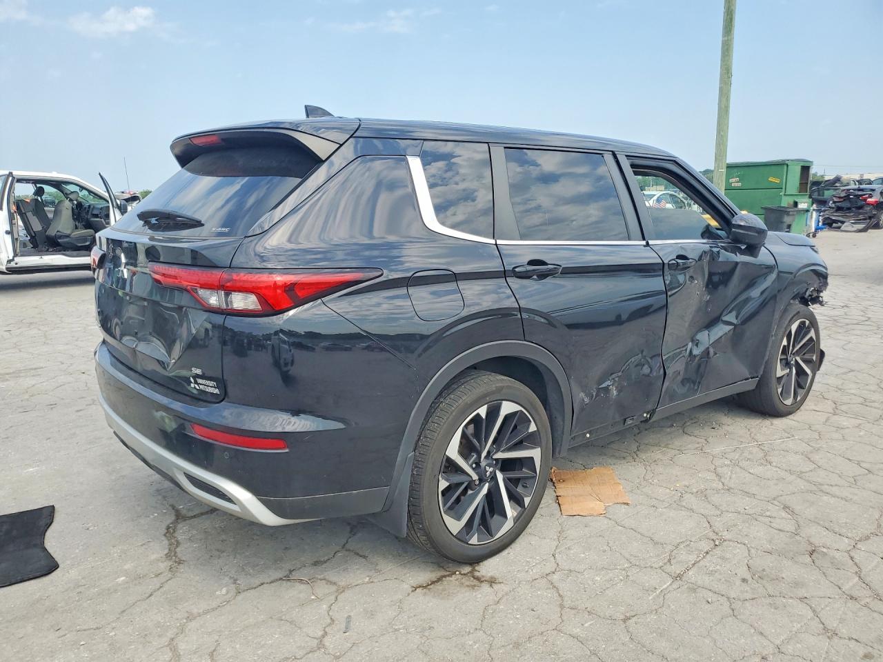 2023 Mitsubishi Outlander Se Black vin: JA4J4UA83PZ048502