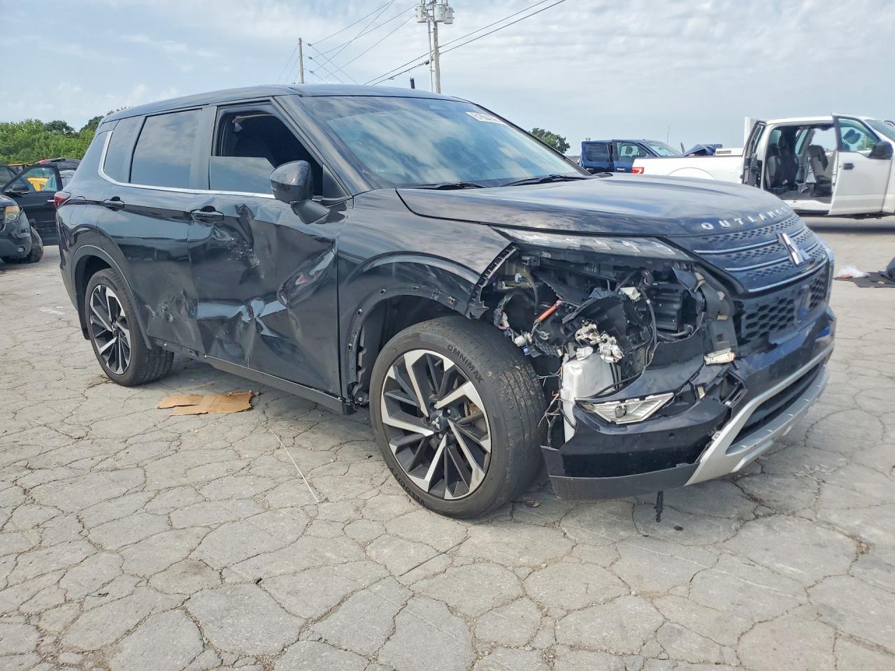 2023 Mitsubishi Outlander Se Black vin: JA4J4UA83PZ048502