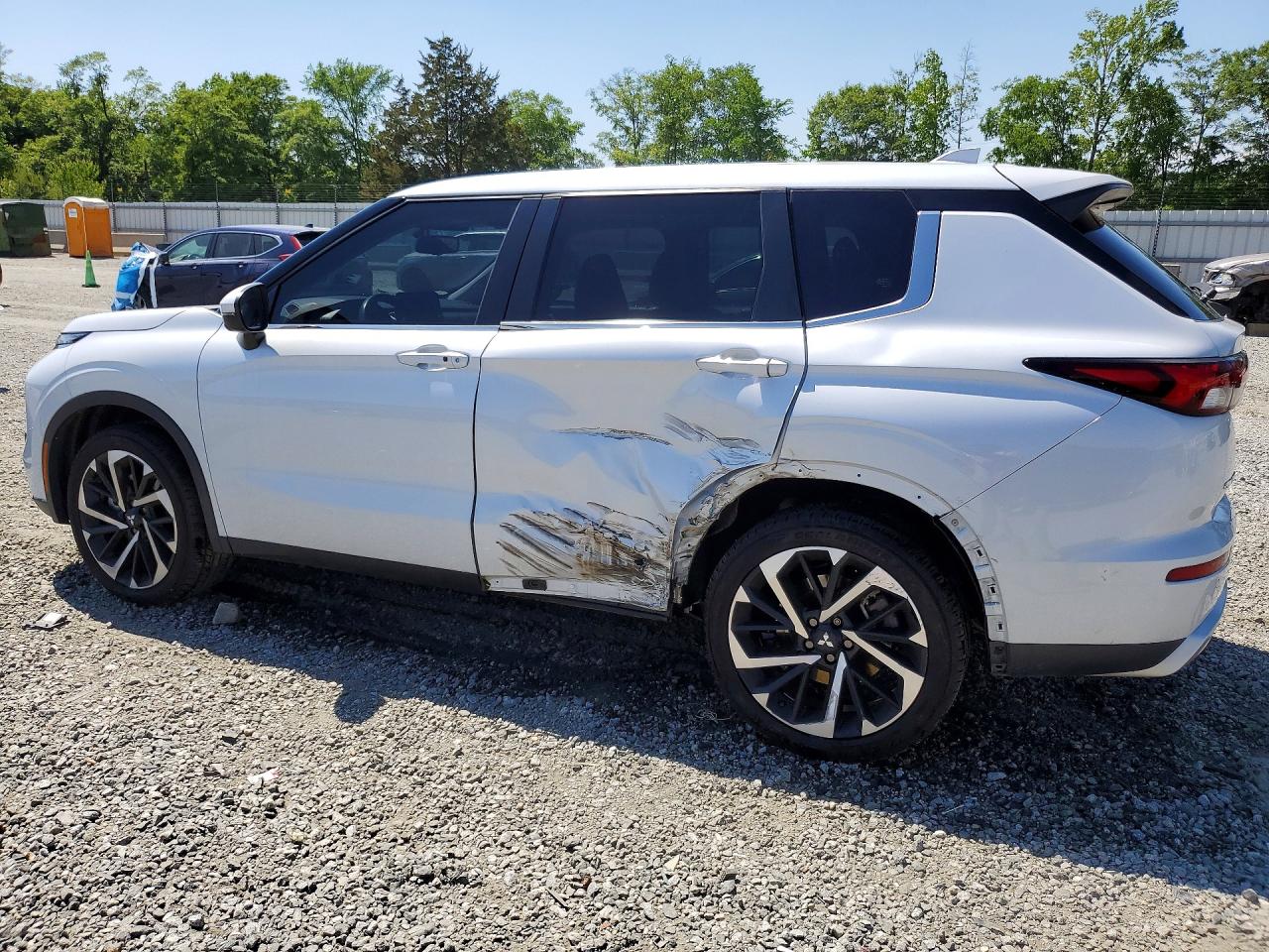 2023 Mitsubishi Outlander Se White vin: JA4J4UA89PZ039948