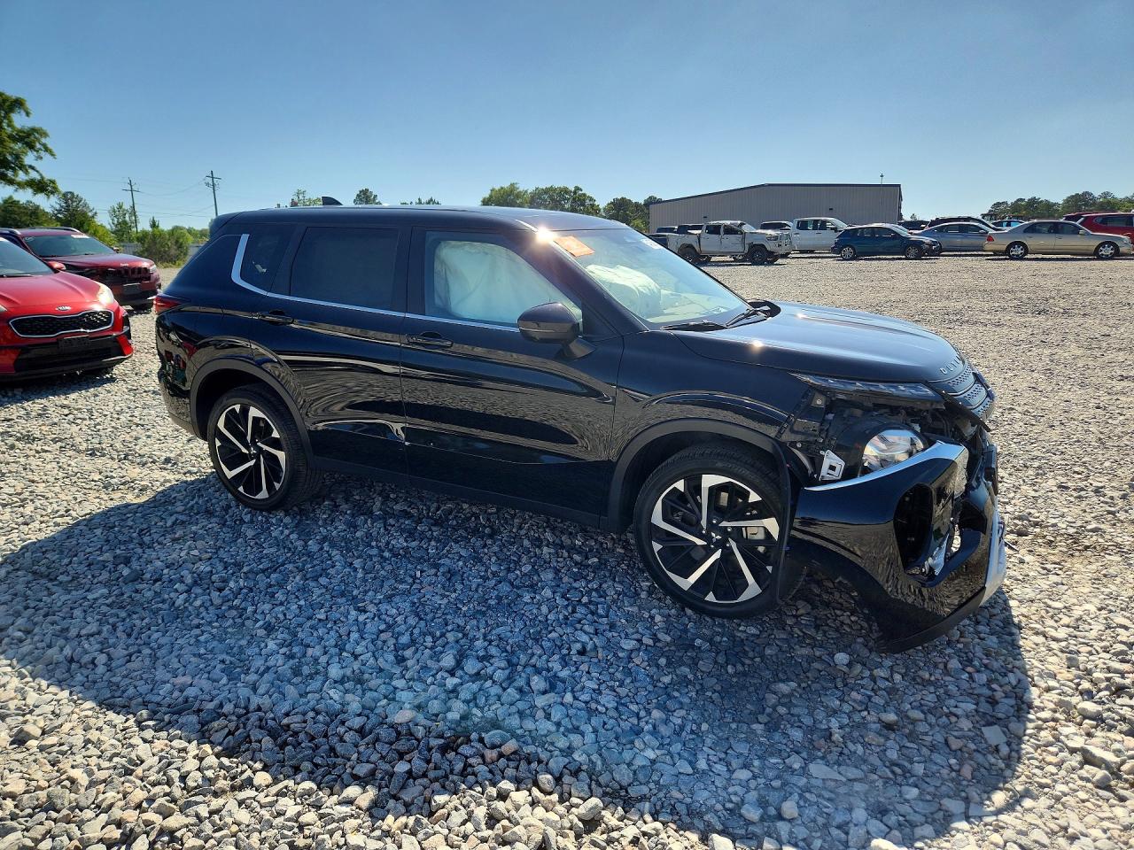 2024 Mitsubishi Outlander Se Черный vin: JA4J4VA80RZ062169