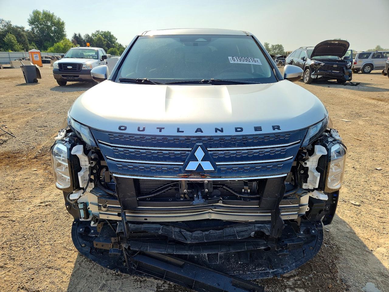 2024 Mitsubishi Outlander Se Silver vin: JA4J4VA82RZ056325